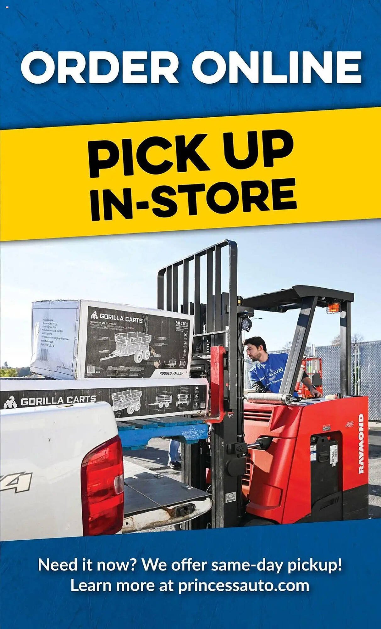 Princess Auto flyer