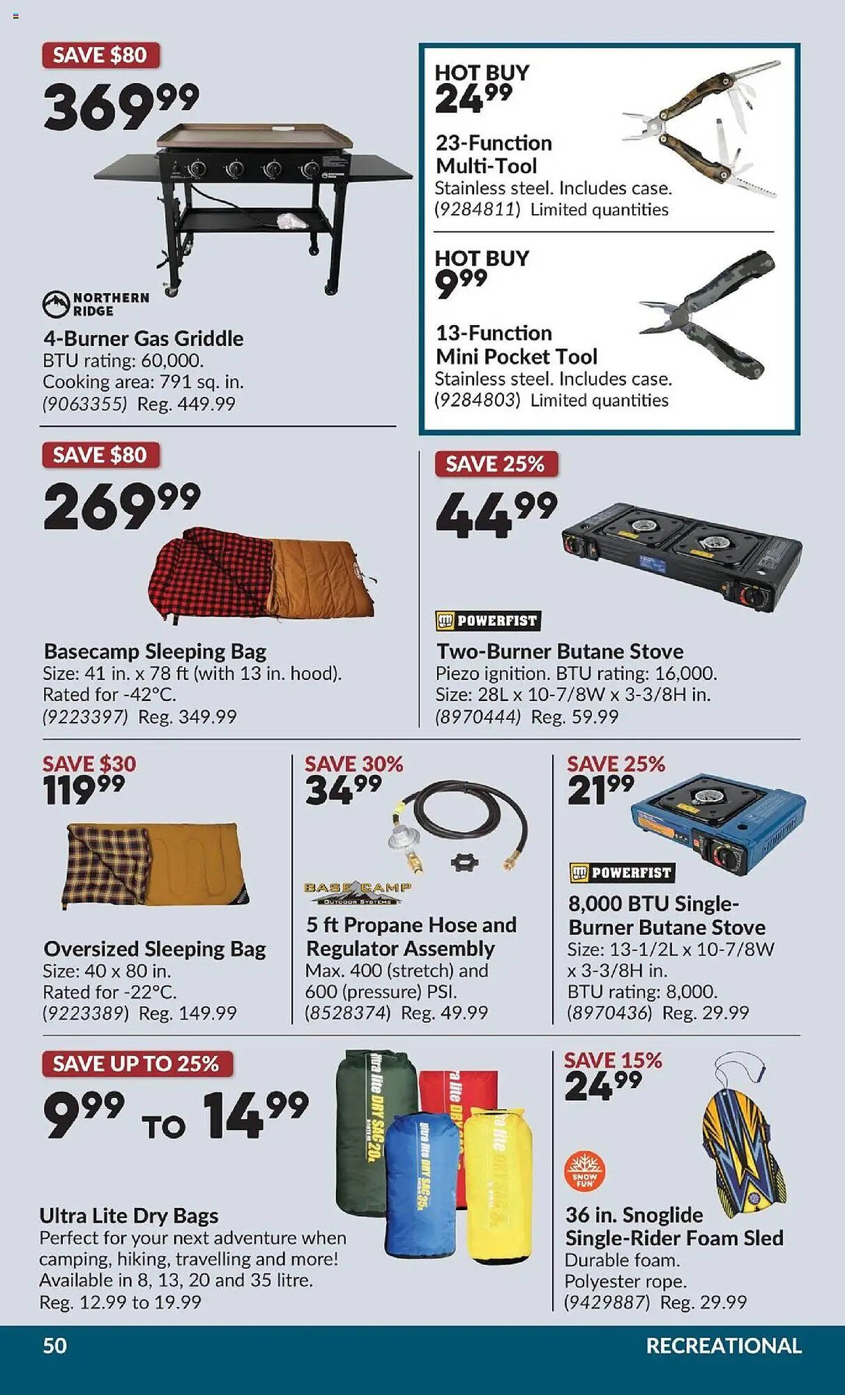 Princess Auto flyer