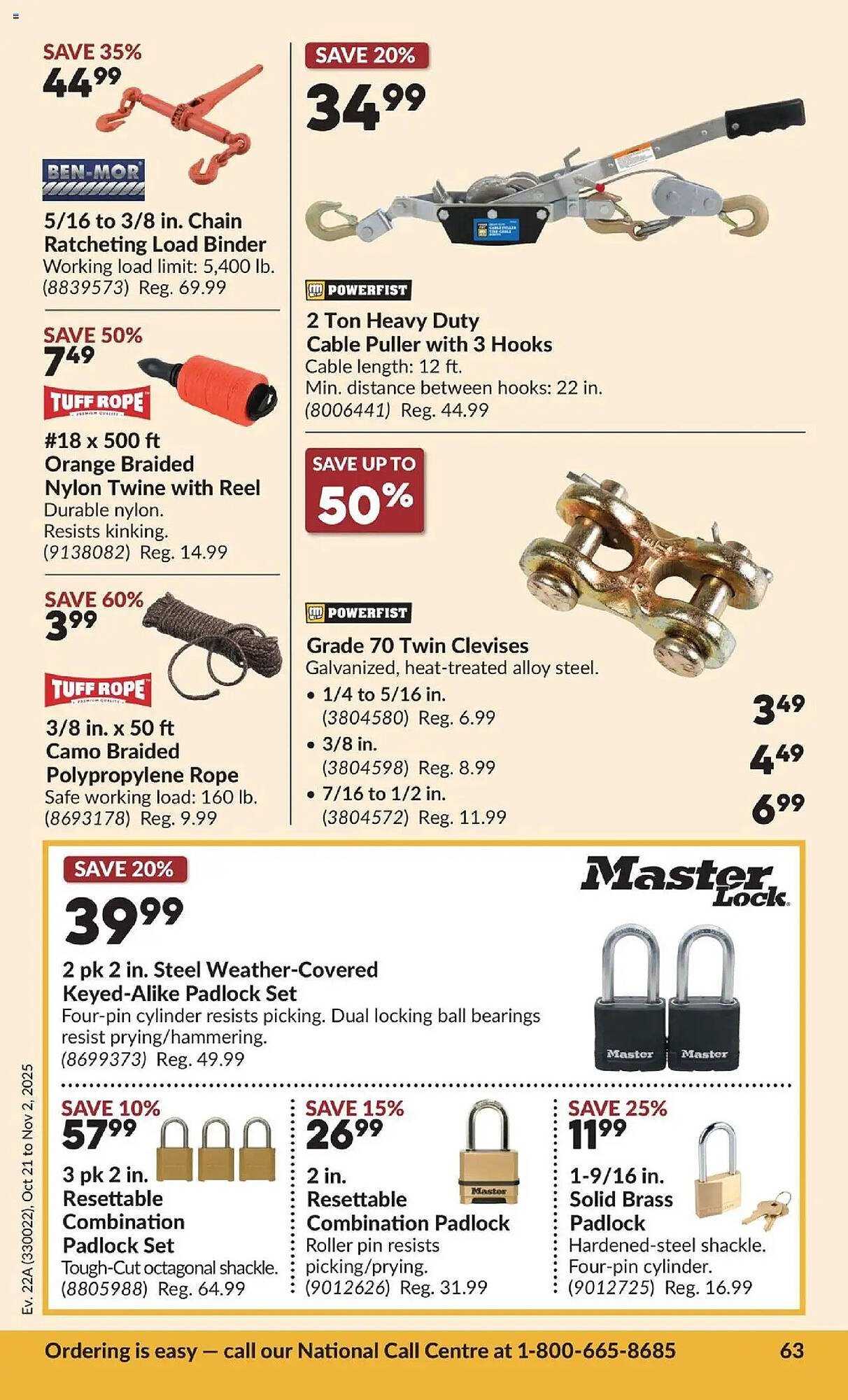 Princess Auto flyer