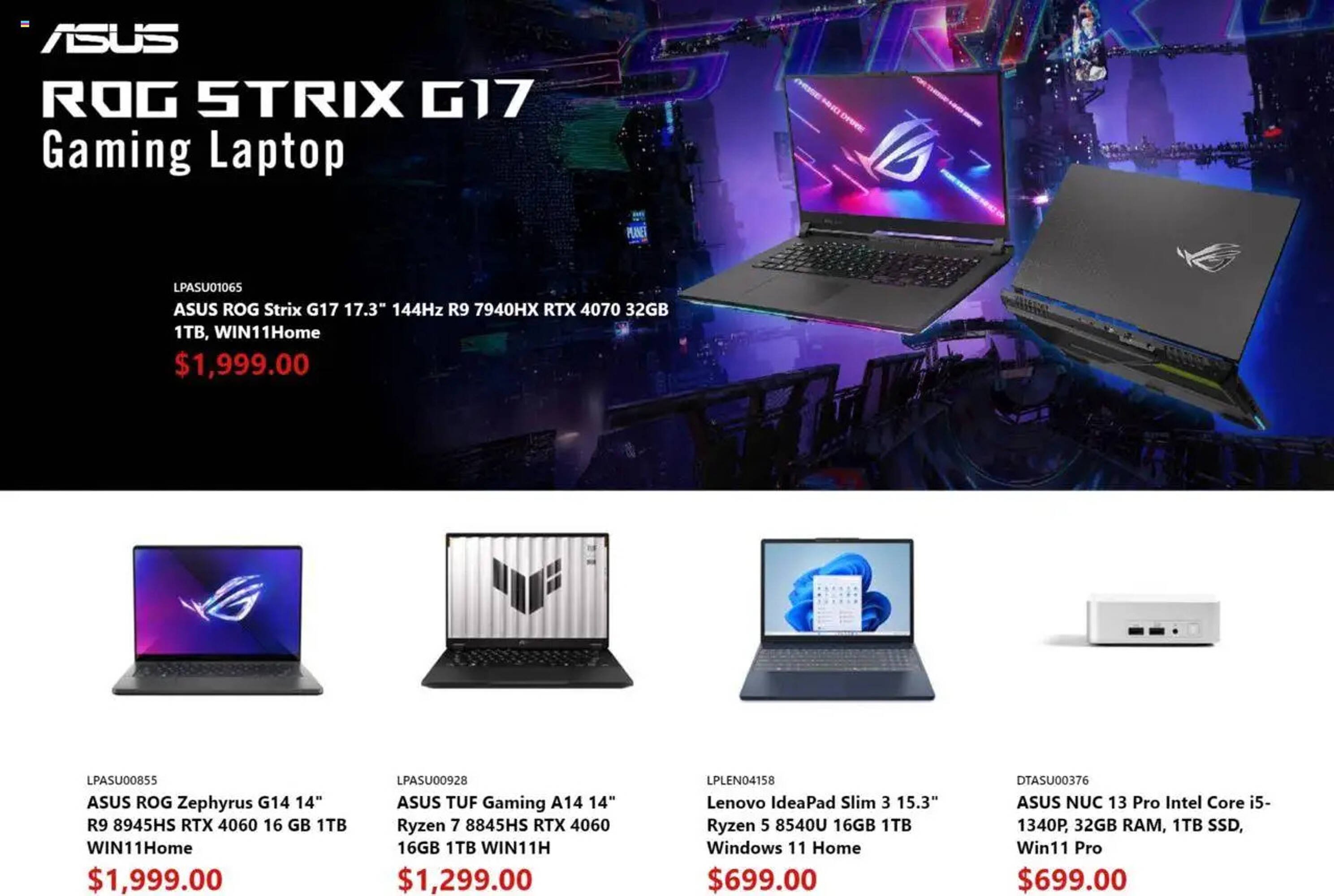 Canada Computers flyer
