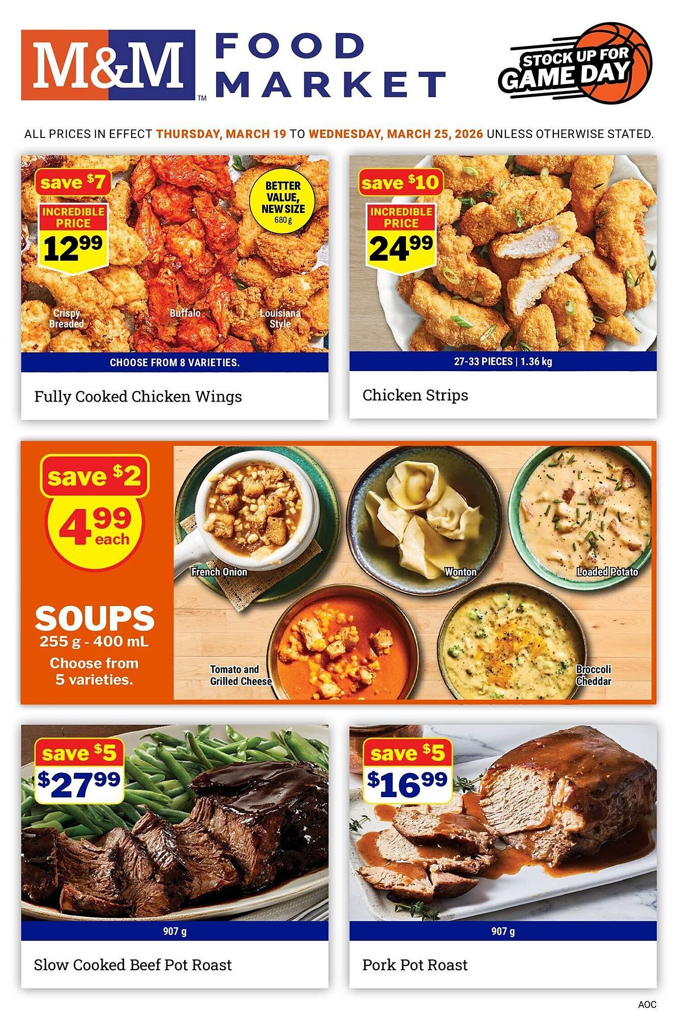 M &amp; M Food Market flyer (2026-03-20 - 2026-03-27) | 1