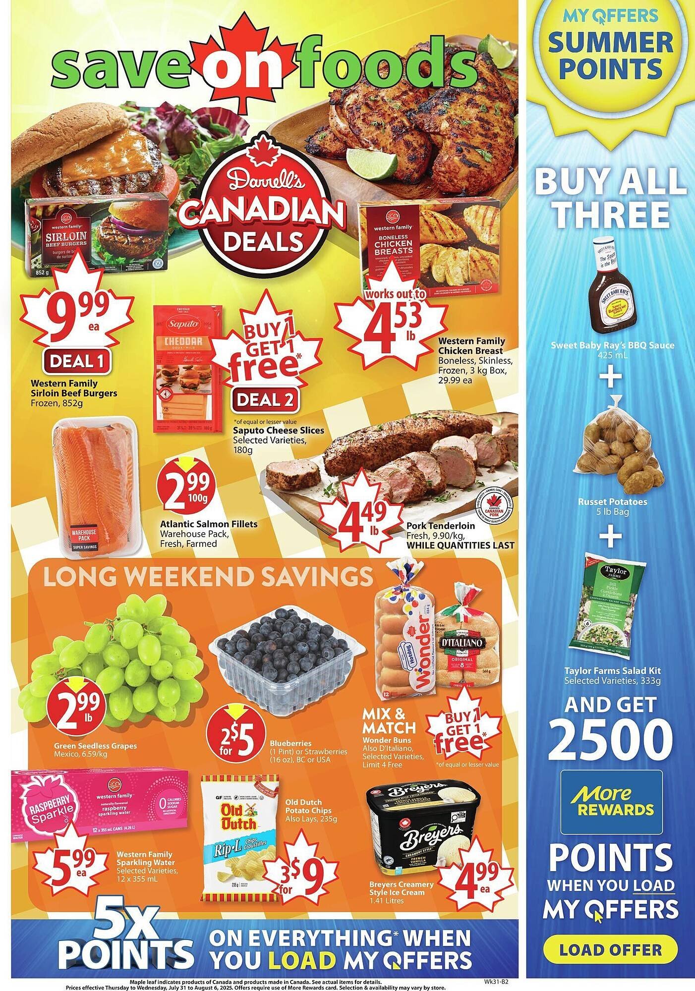 Save on Foods flyer