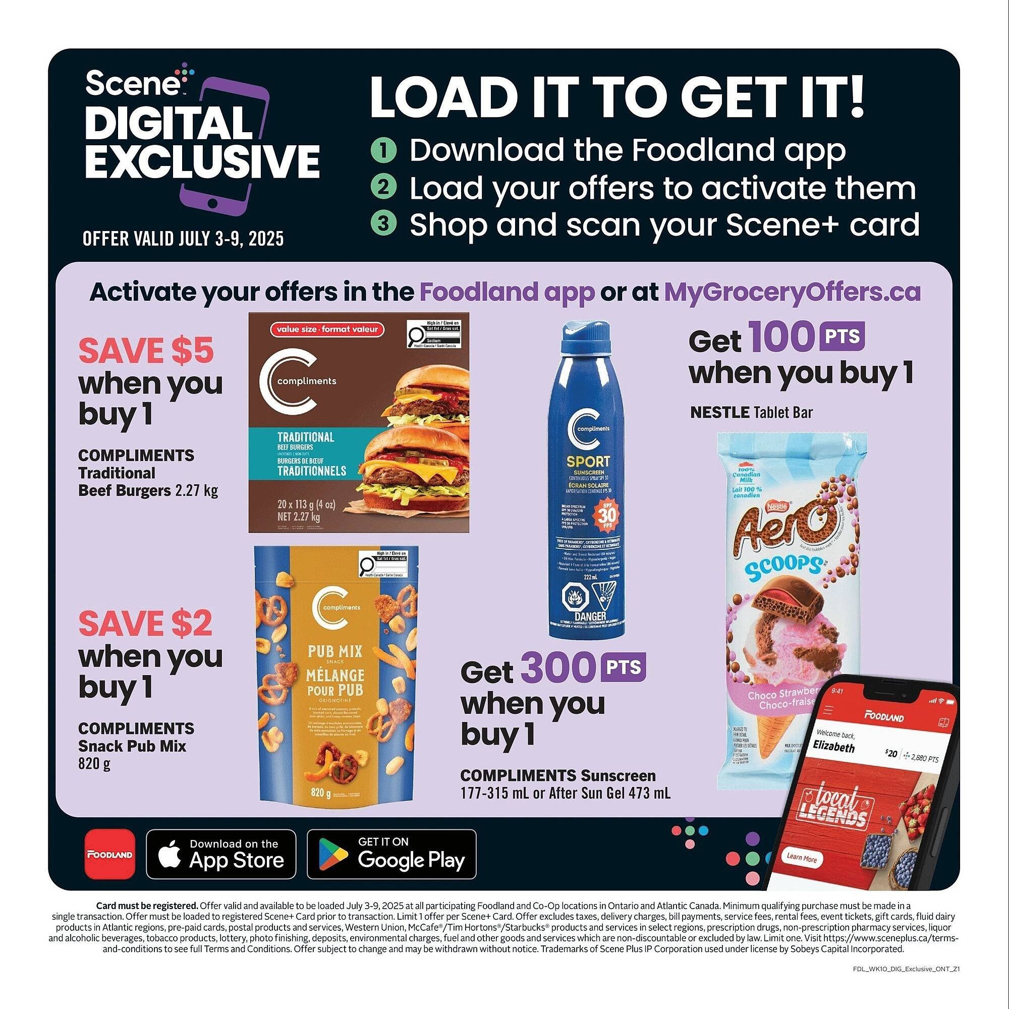 Foodland flyer