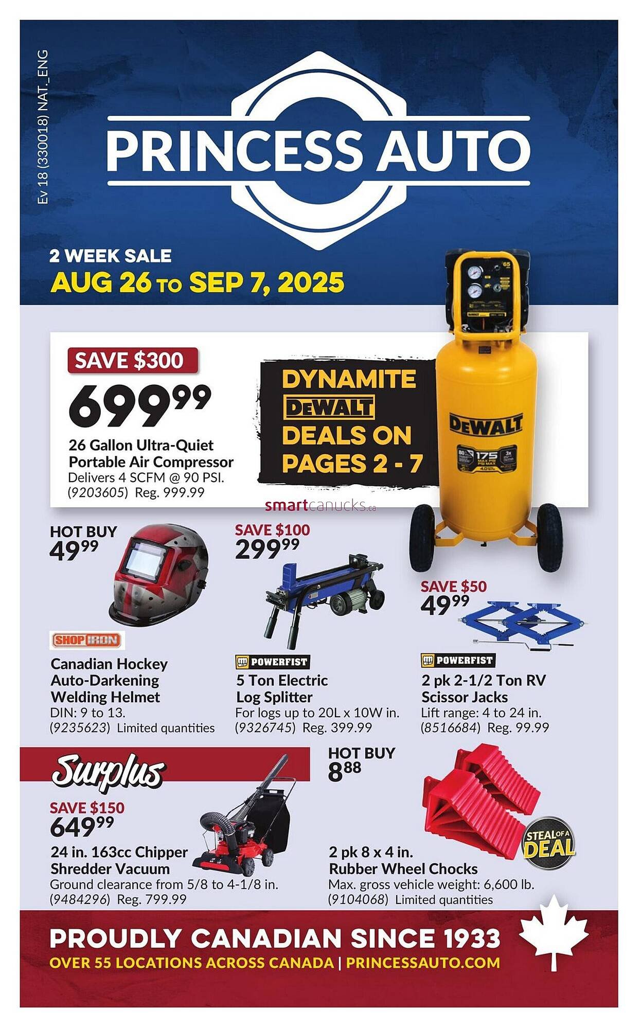 Princess Auto flyer (2025-08-26 - 2025-09-07) | 1