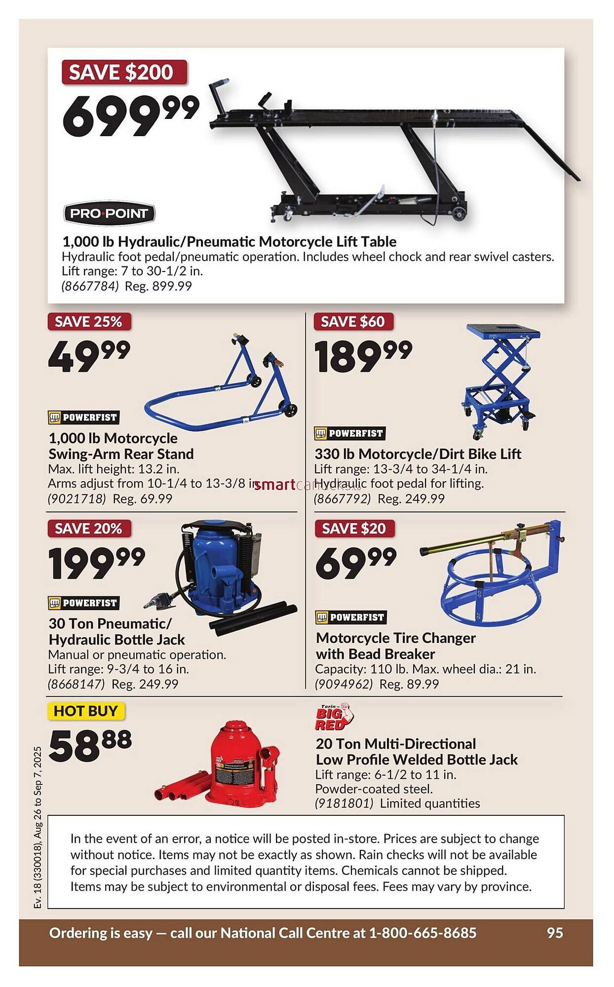 Princess Auto flyer