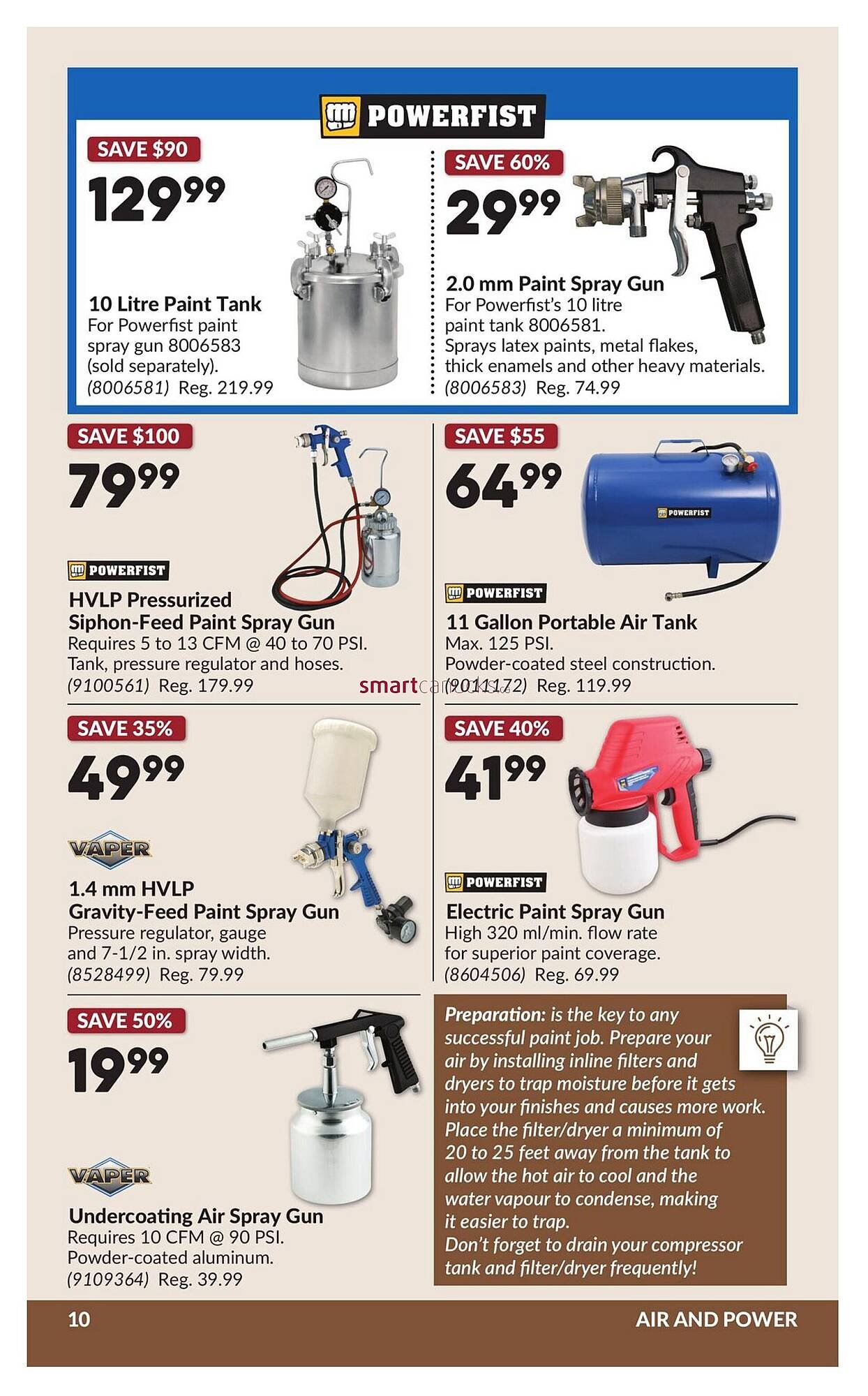 Princess Auto flyer