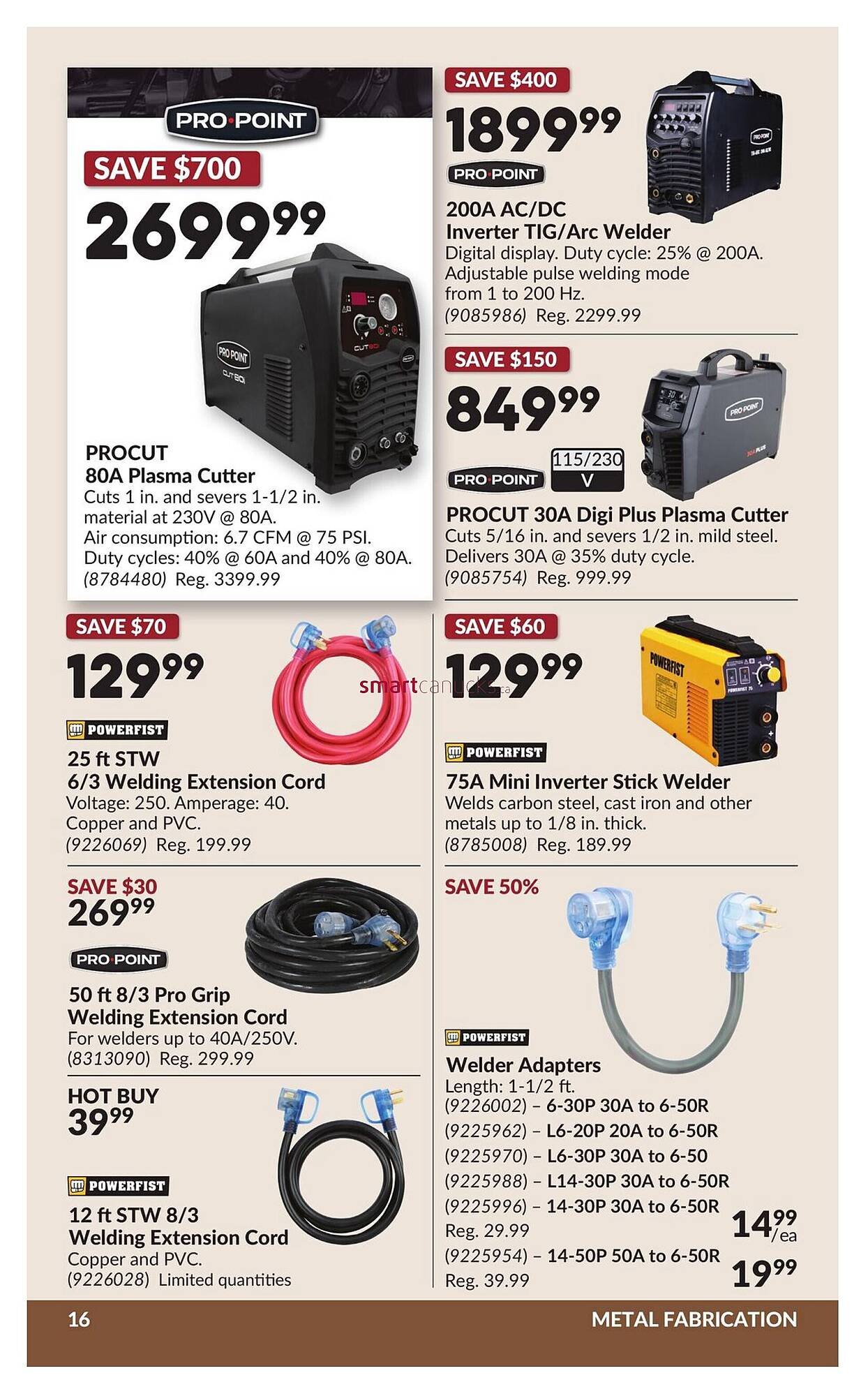 Princess Auto flyer