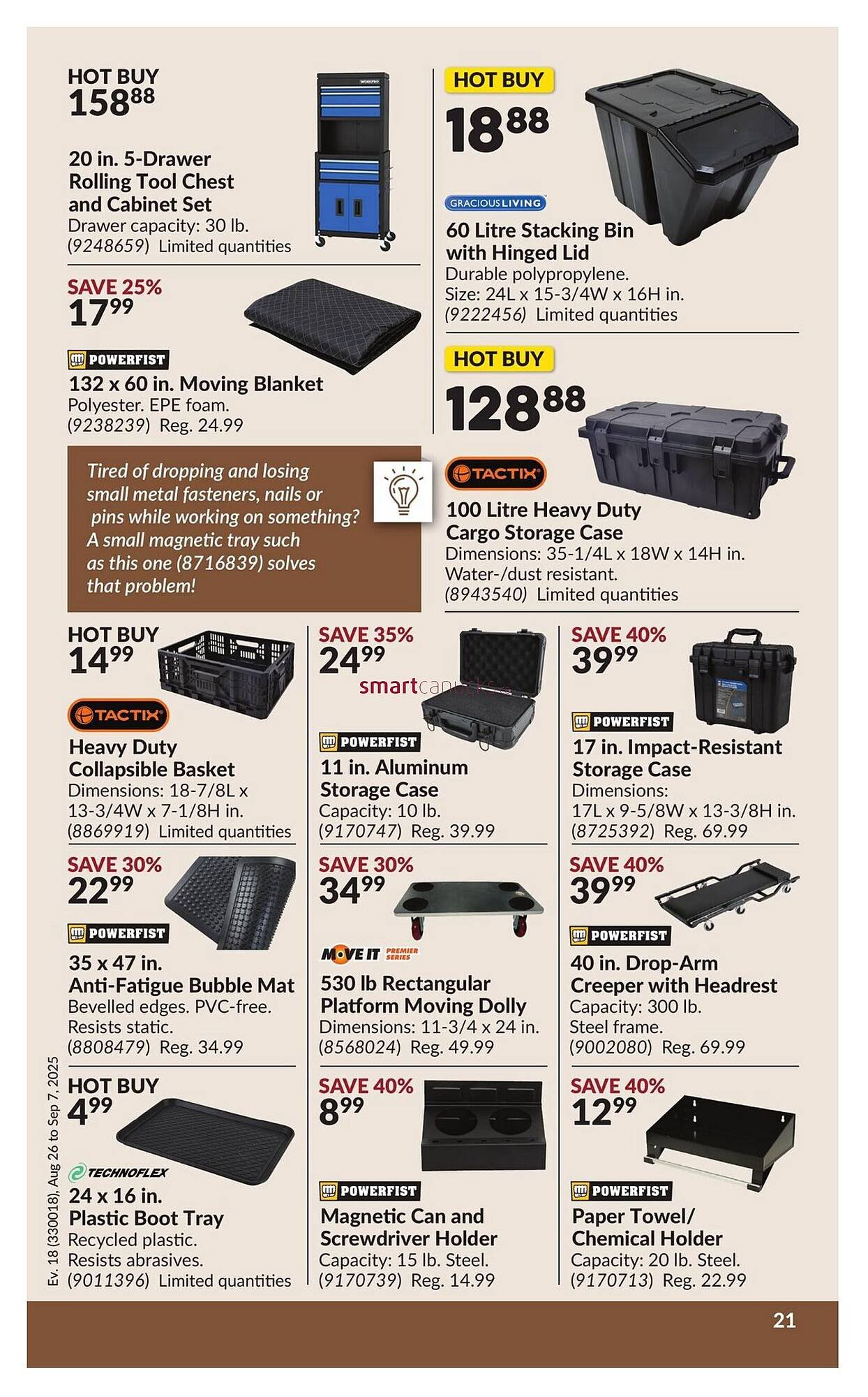 Princess Auto flyer