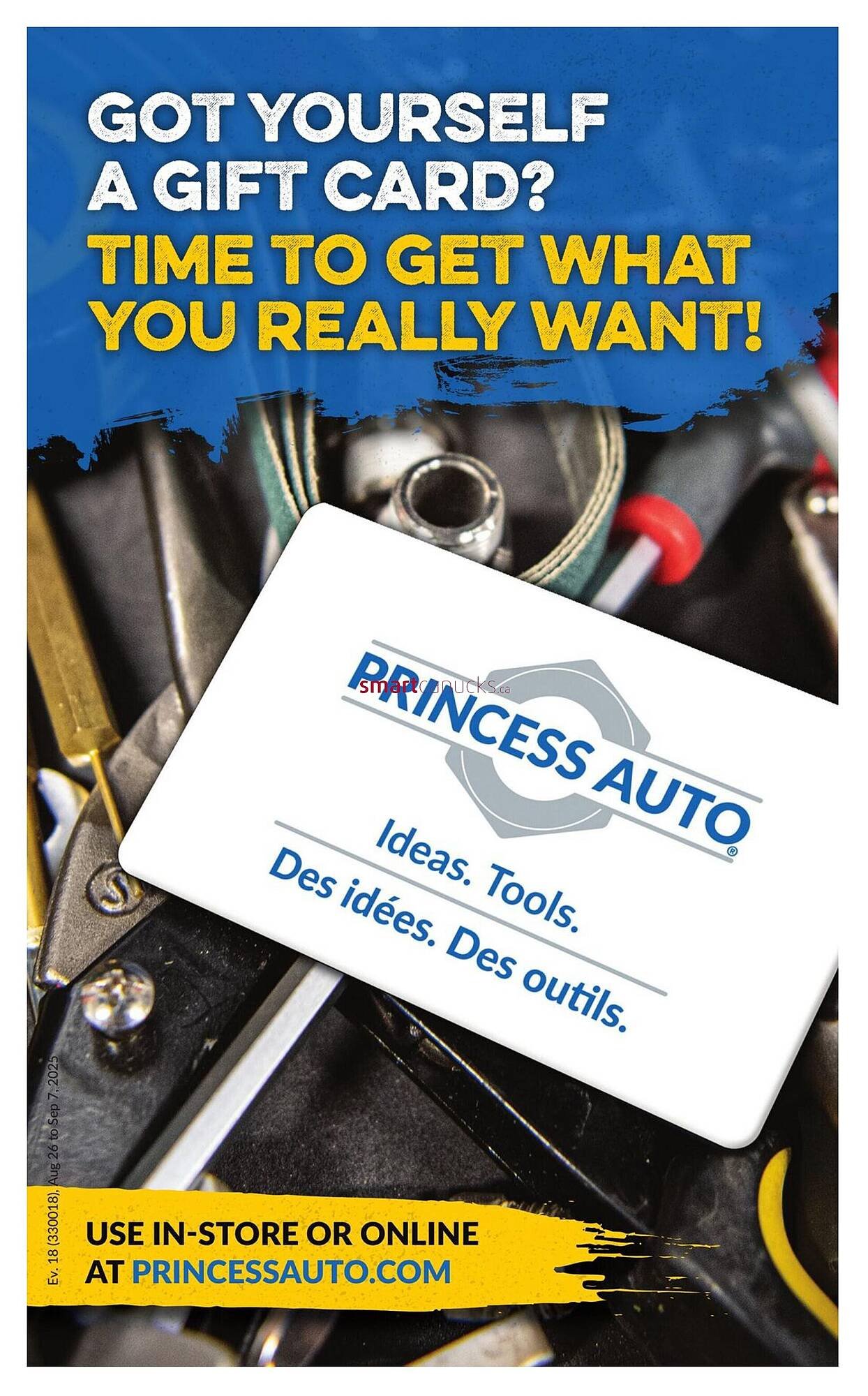 Princess Auto flyer