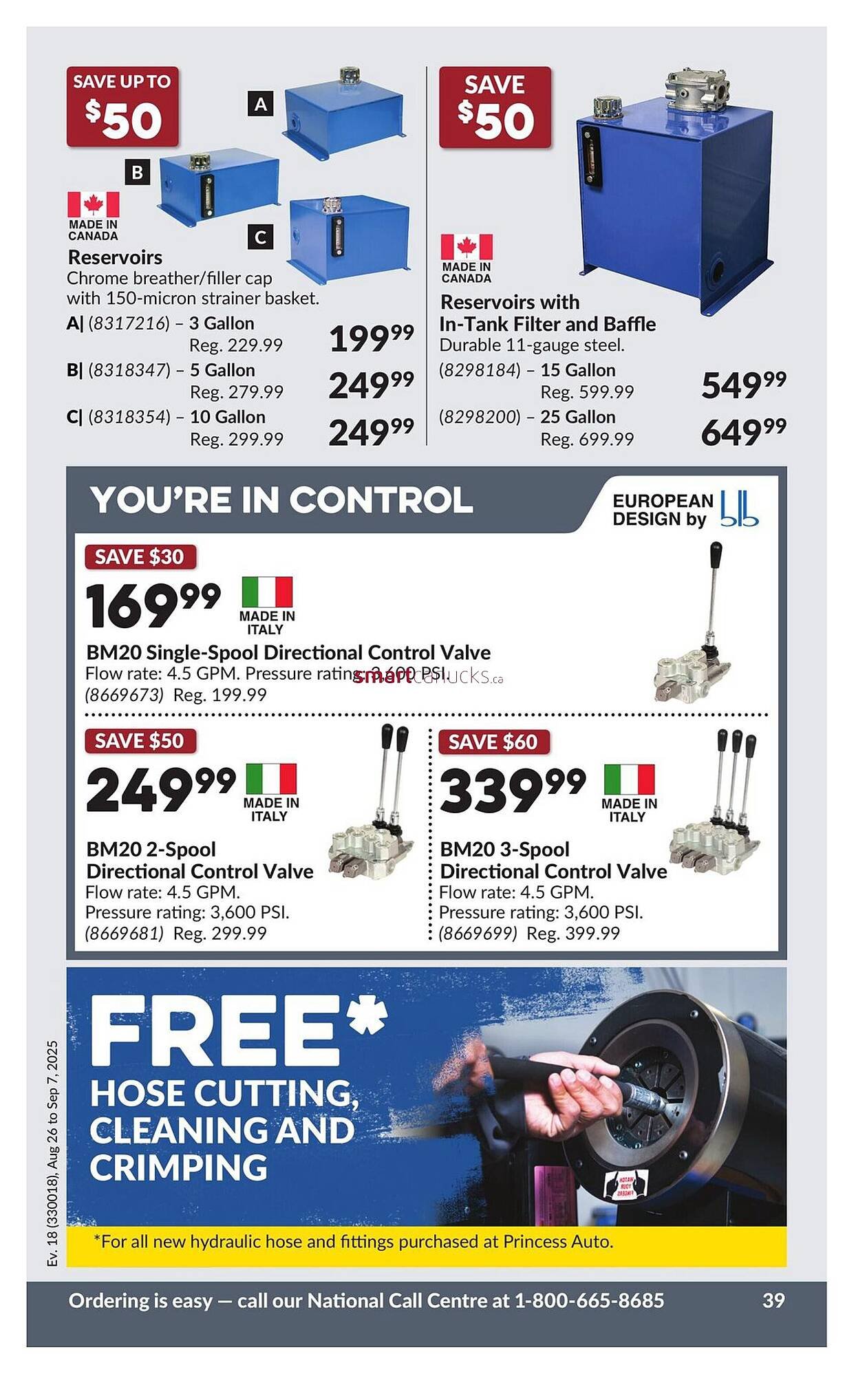 Princess Auto flyer