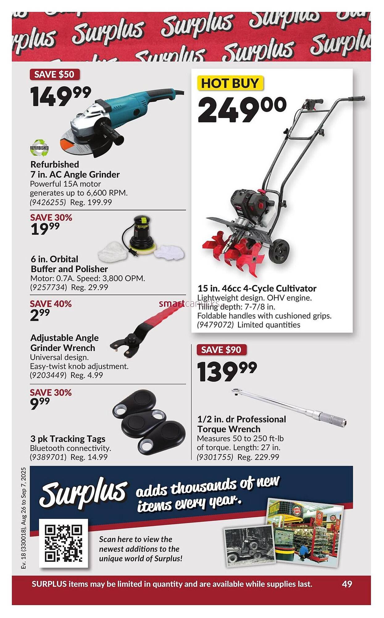 Princess Auto flyer