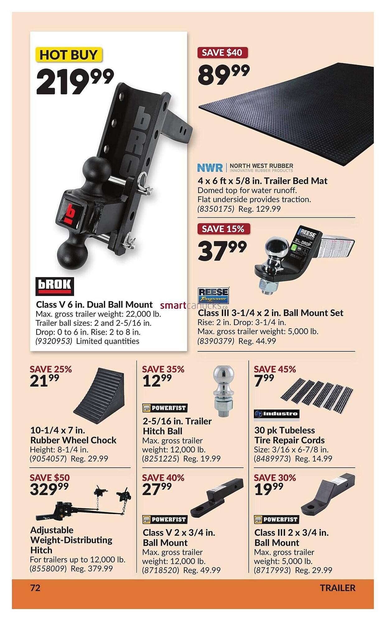 Princess Auto flyer