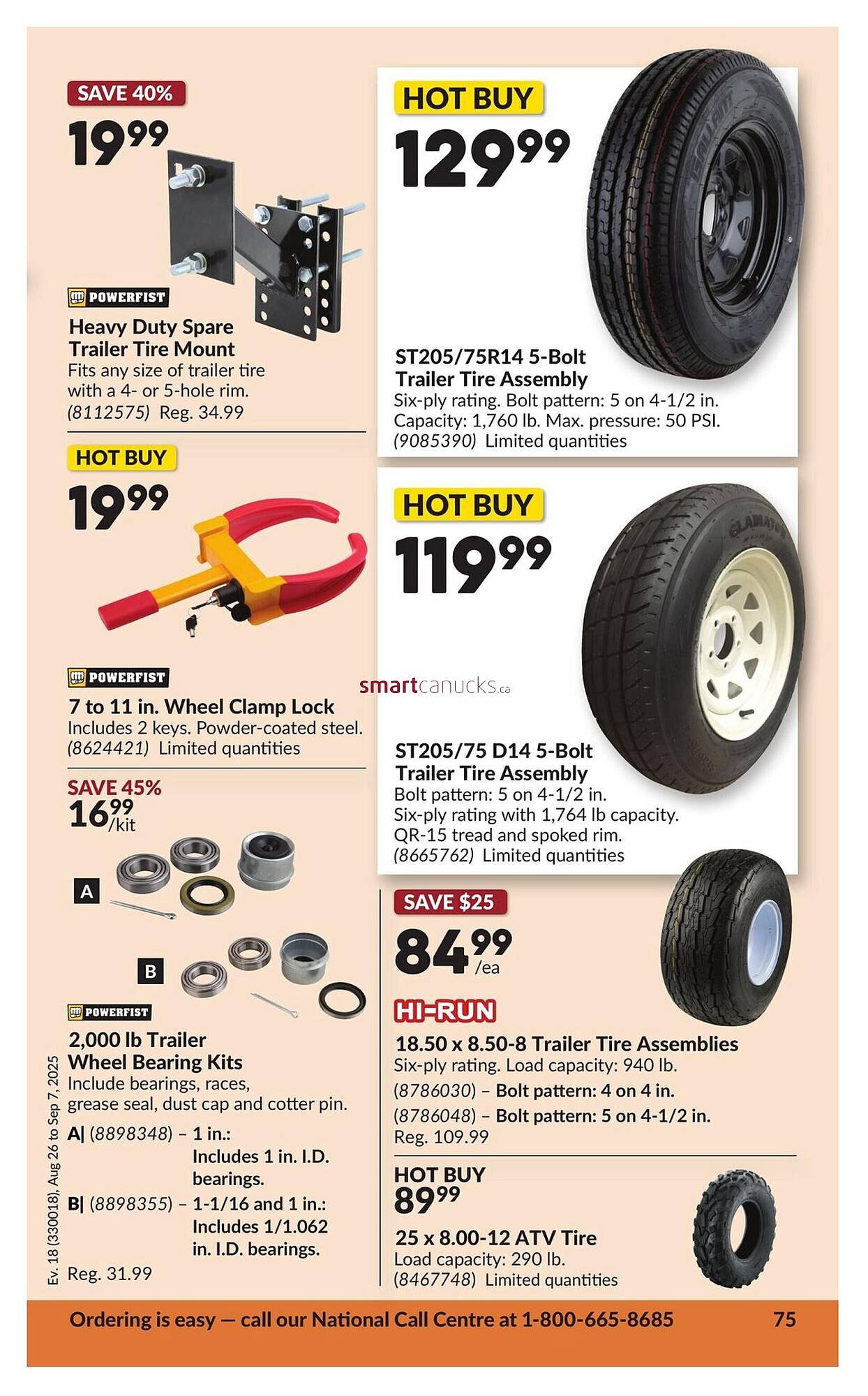 Princess Auto flyer