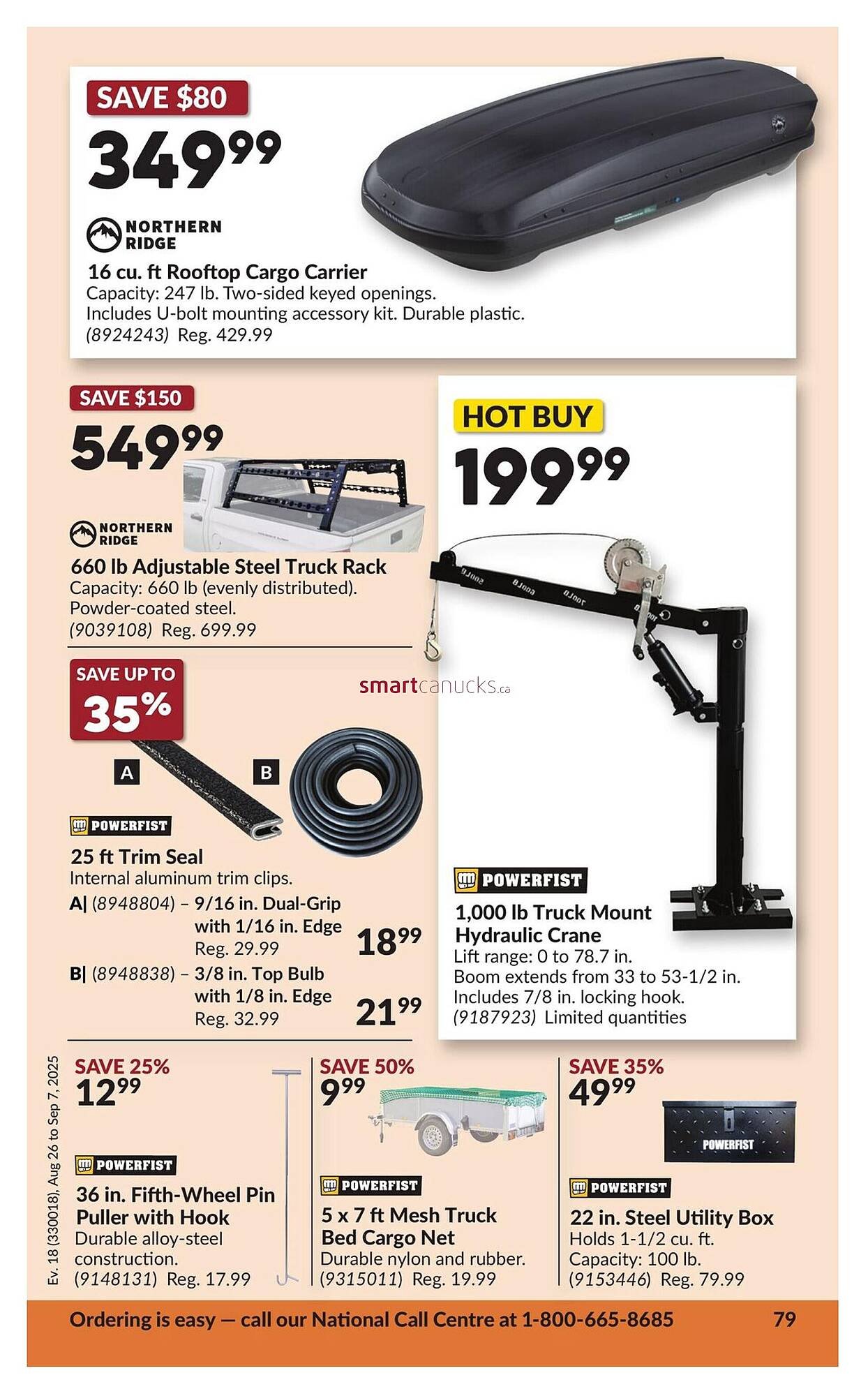Princess Auto flyer