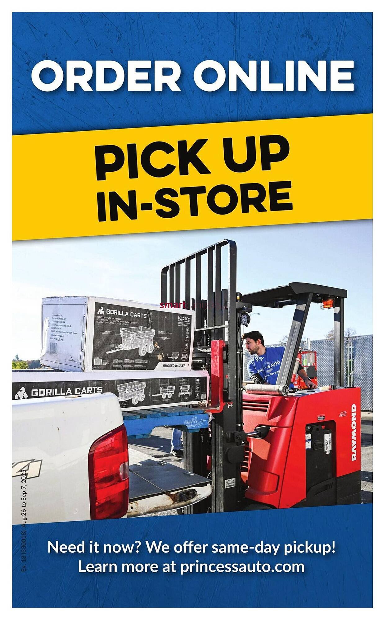 Princess Auto flyer