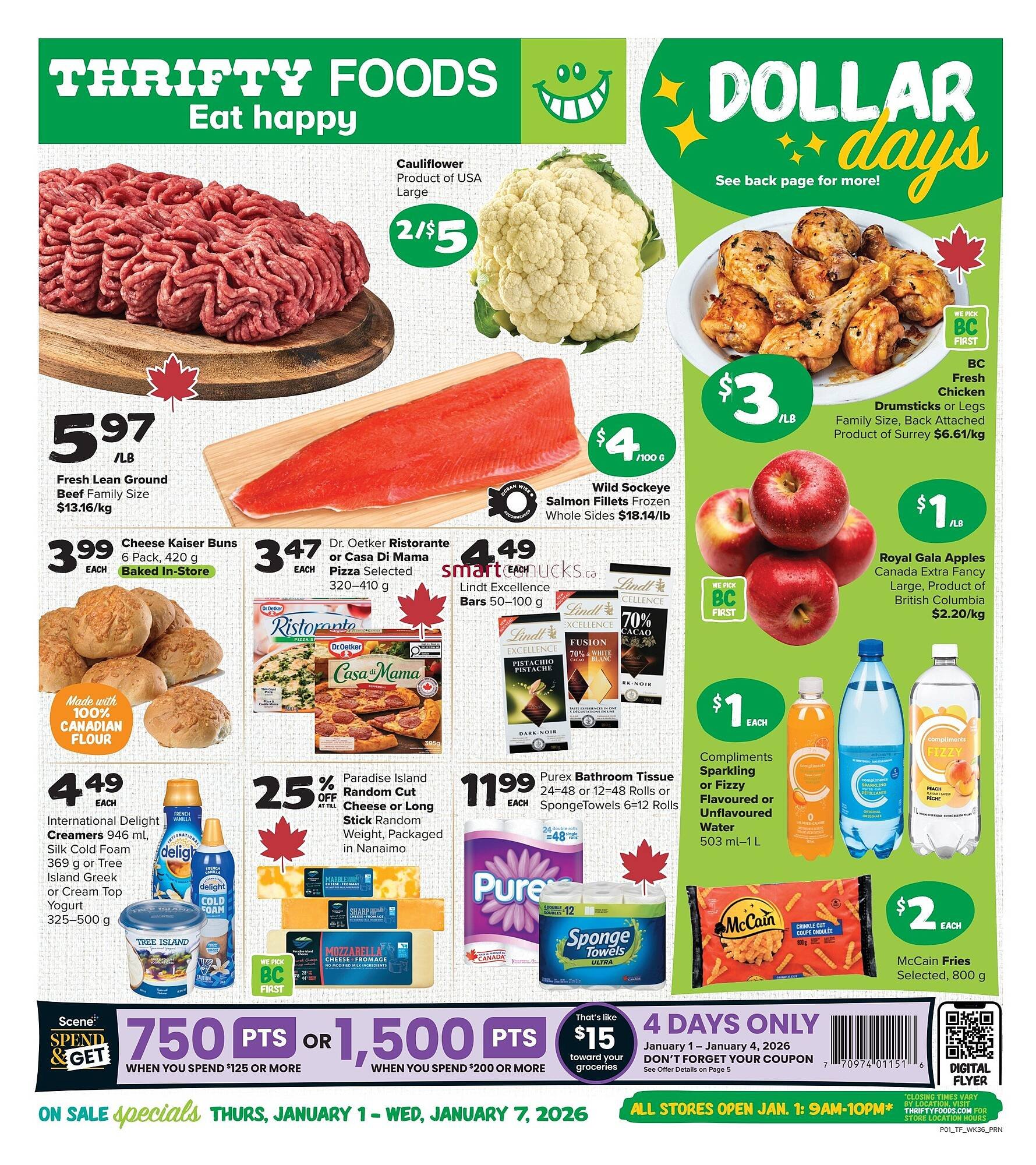 Thrifty Foods flyer (2026-01-01 - 2026-01-07) | 1