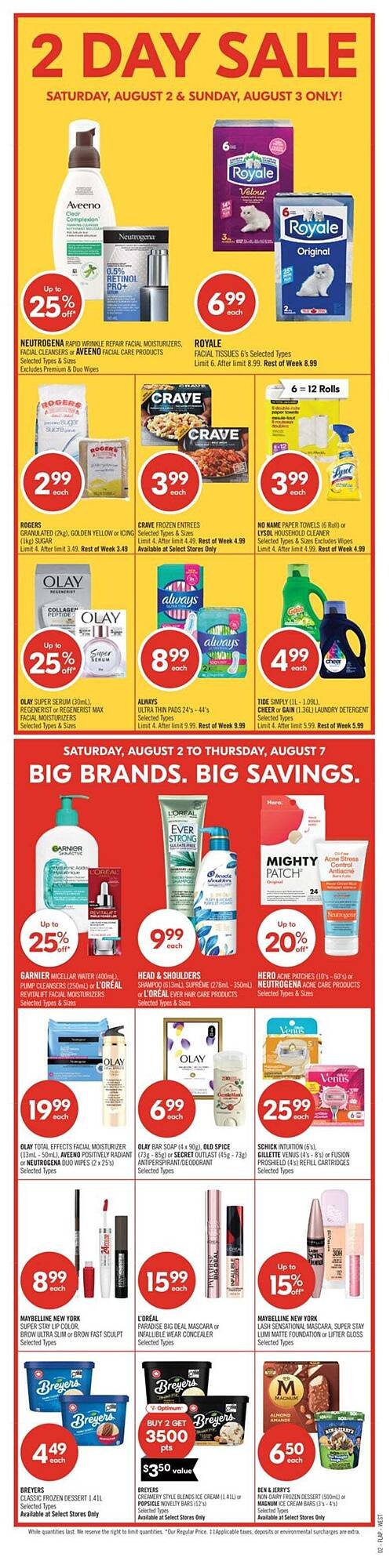 Shoppers Drug Mart flyer