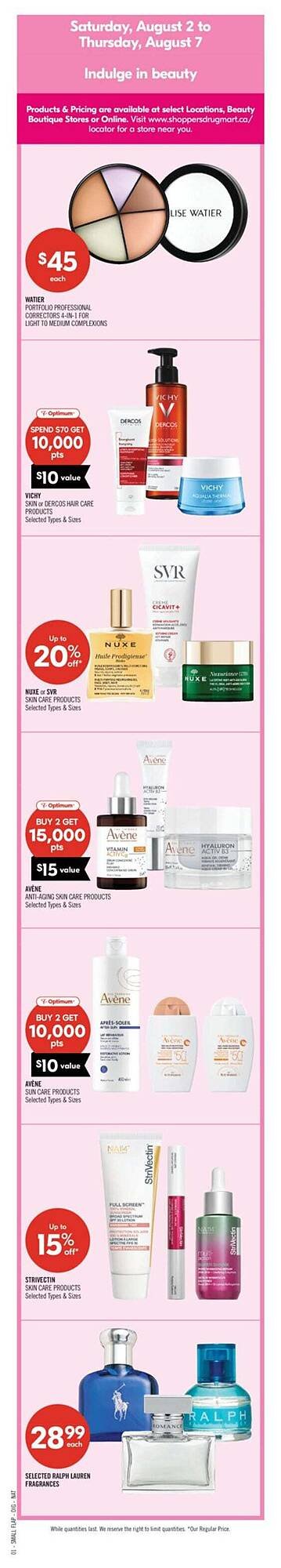 Shoppers Drug Mart flyer