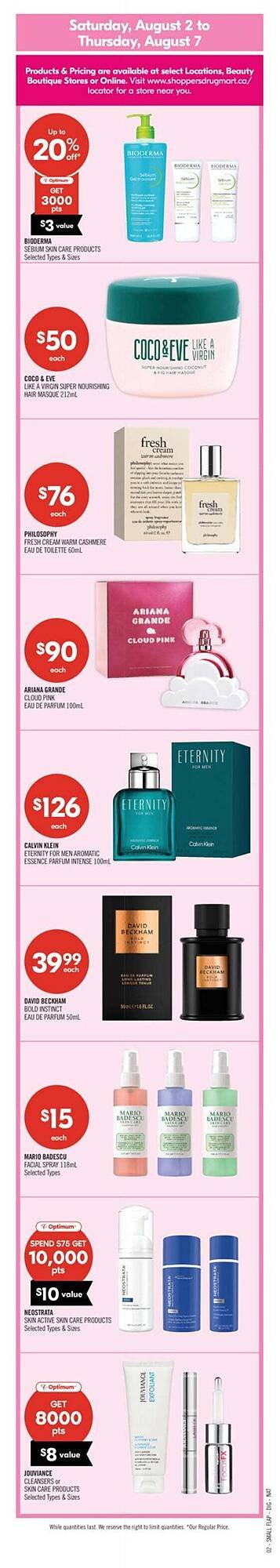 Shoppers Drug Mart flyer
