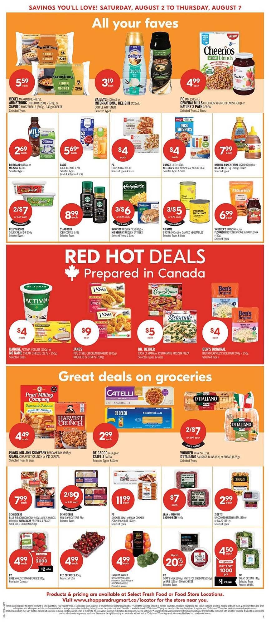 Shoppers Drug Mart flyer