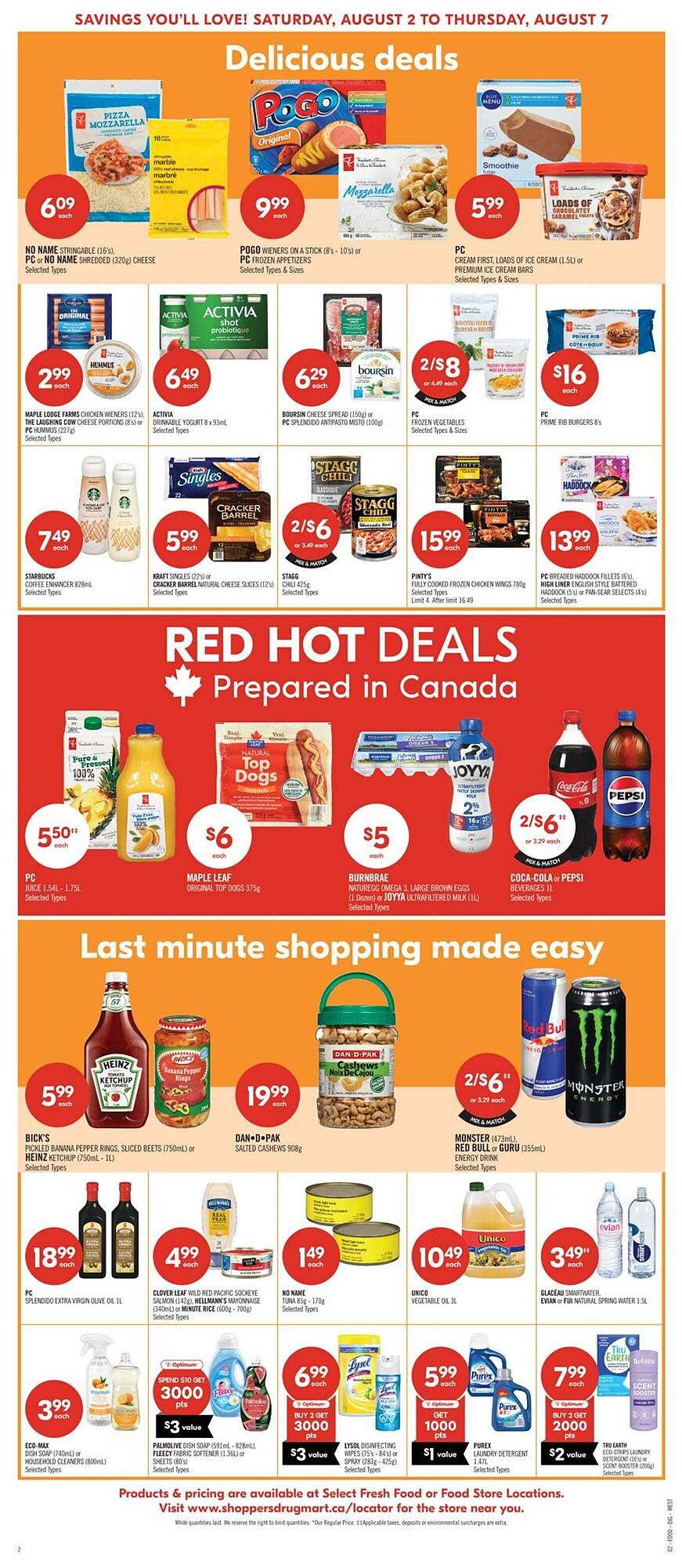 Shoppers Drug Mart flyer