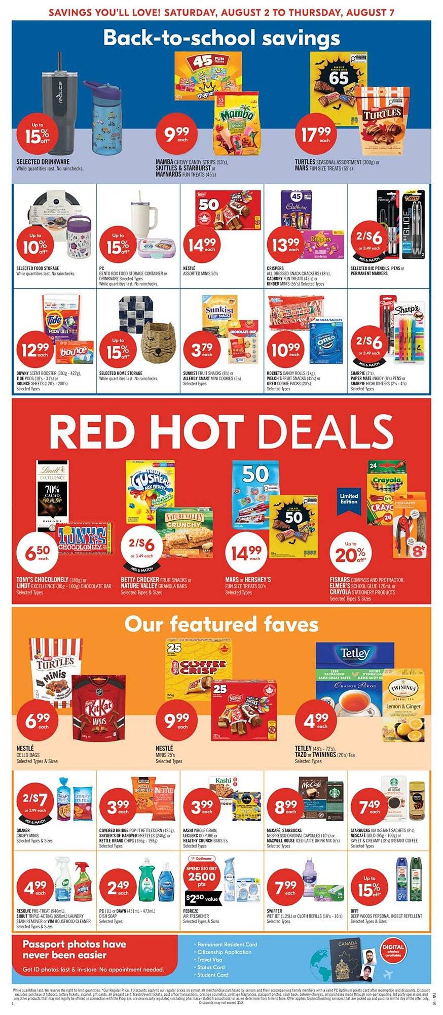 Shoppers Drug Mart flyer