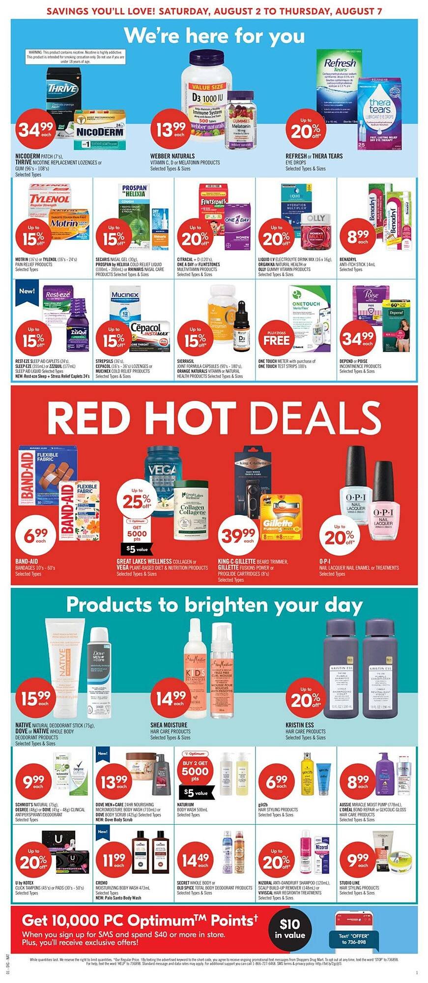Shoppers Drug Mart flyer