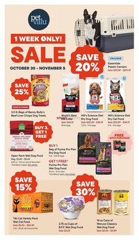 Petvalu flyer