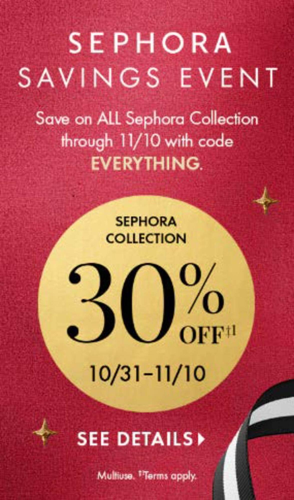 Sephora flyer (2025-10-31 - 2025-11-10) | 1