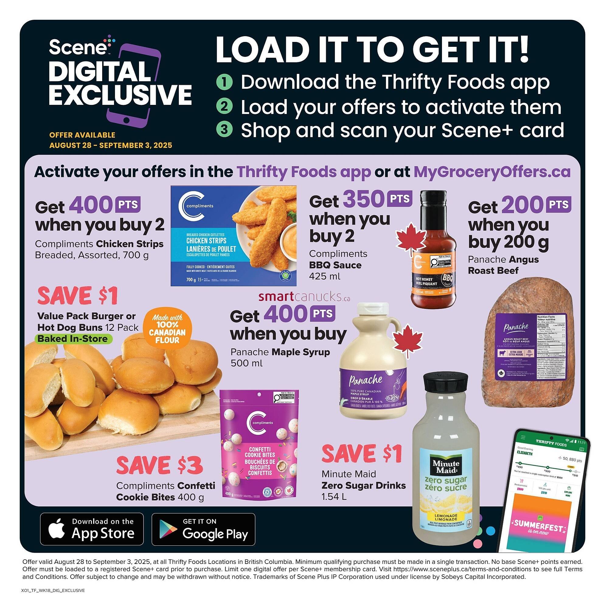 Thrifty Foods flyer