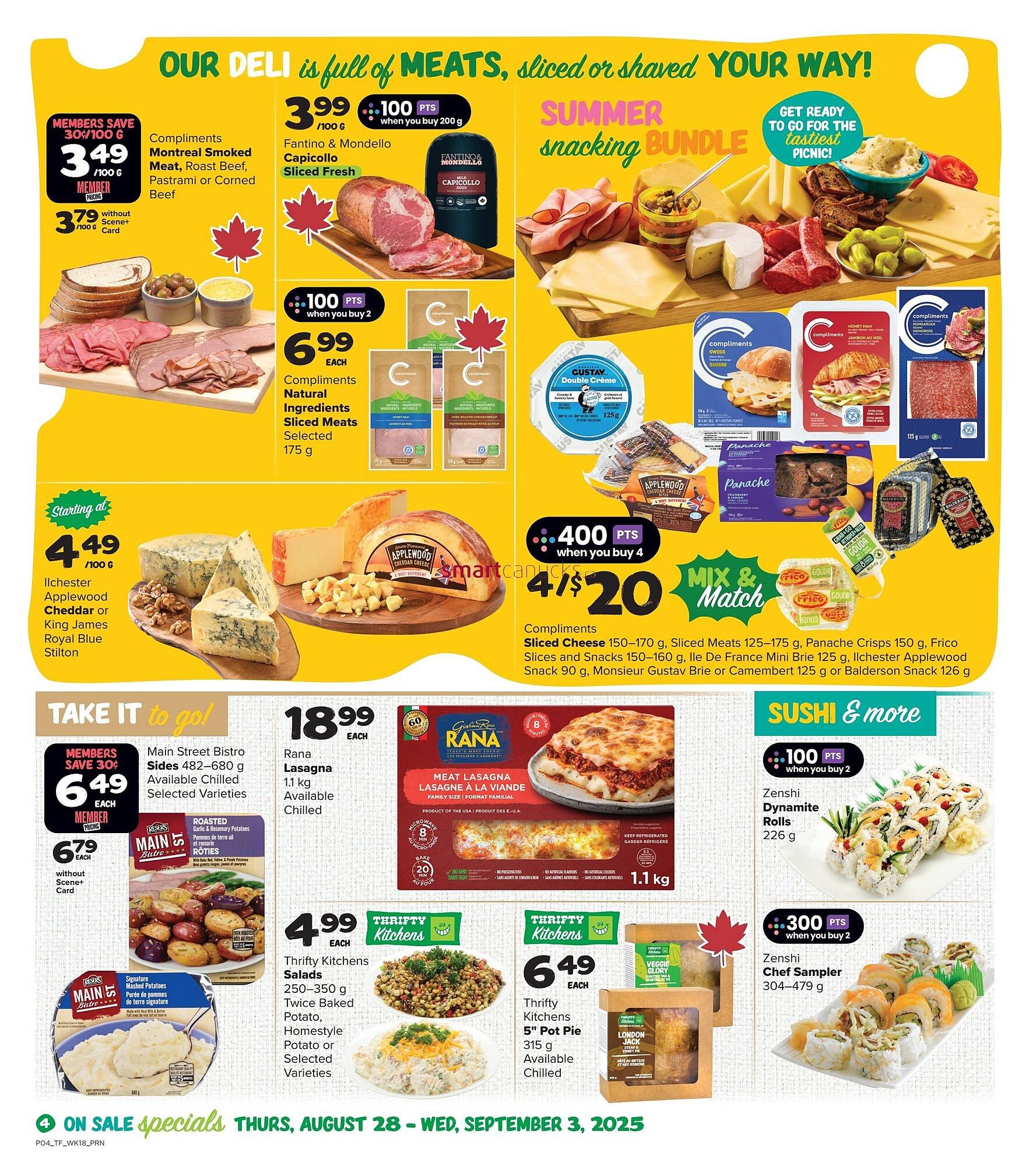 Thrifty Foods flyer