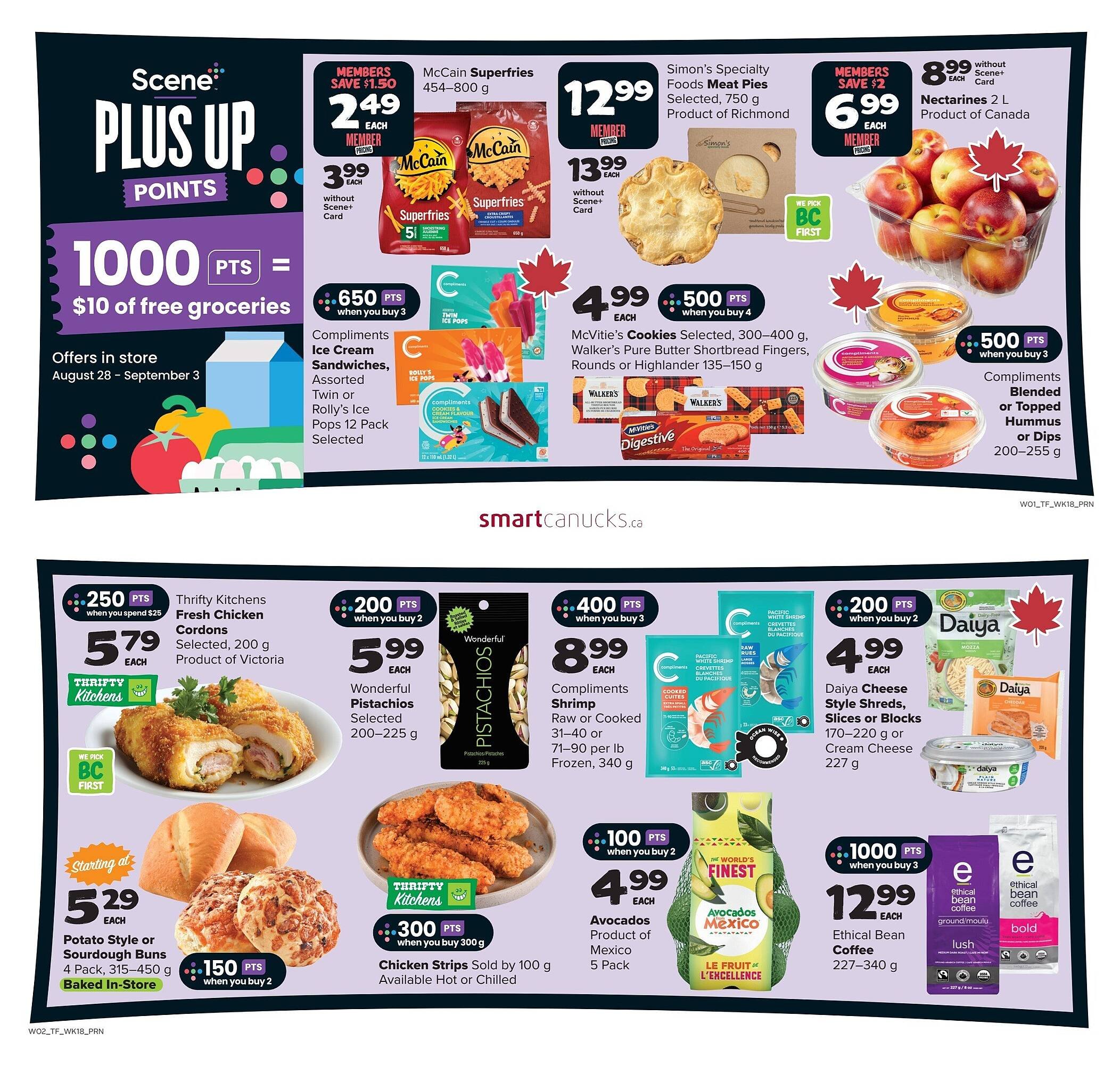 Thrifty Foods flyer