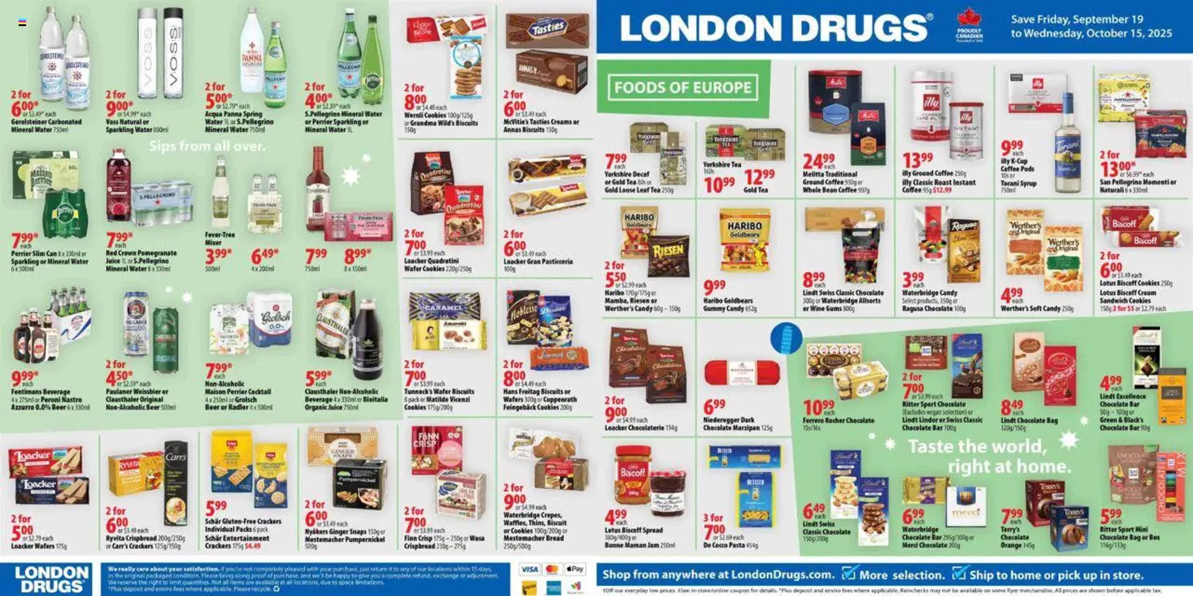 London Drugs flyer