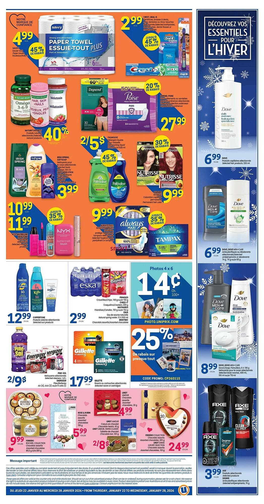 Uniprix flyer