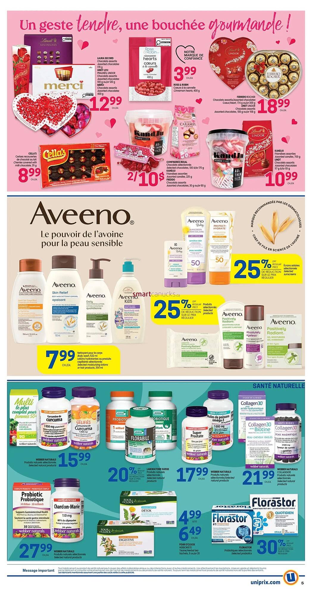 Uniprix flyer