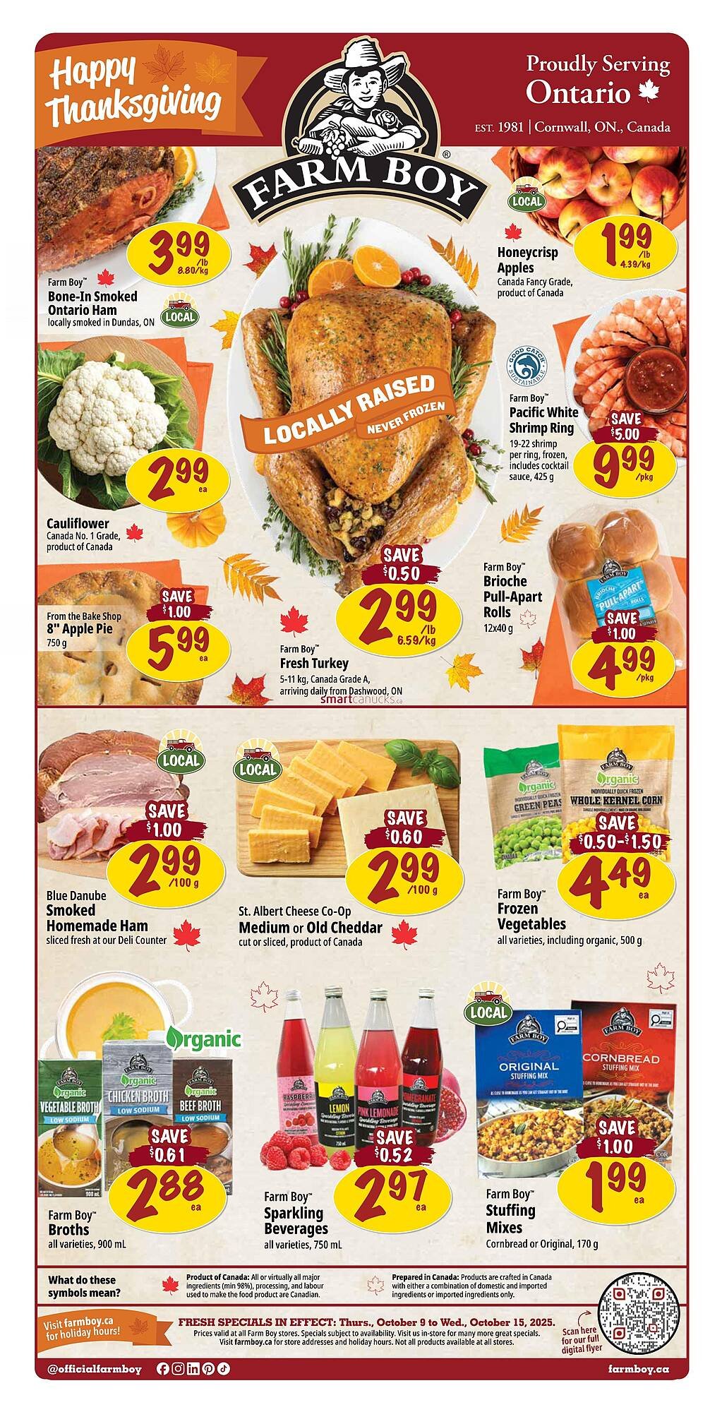 Farm Boy flyer (2025-10-09 - 2025-10-15) | 1