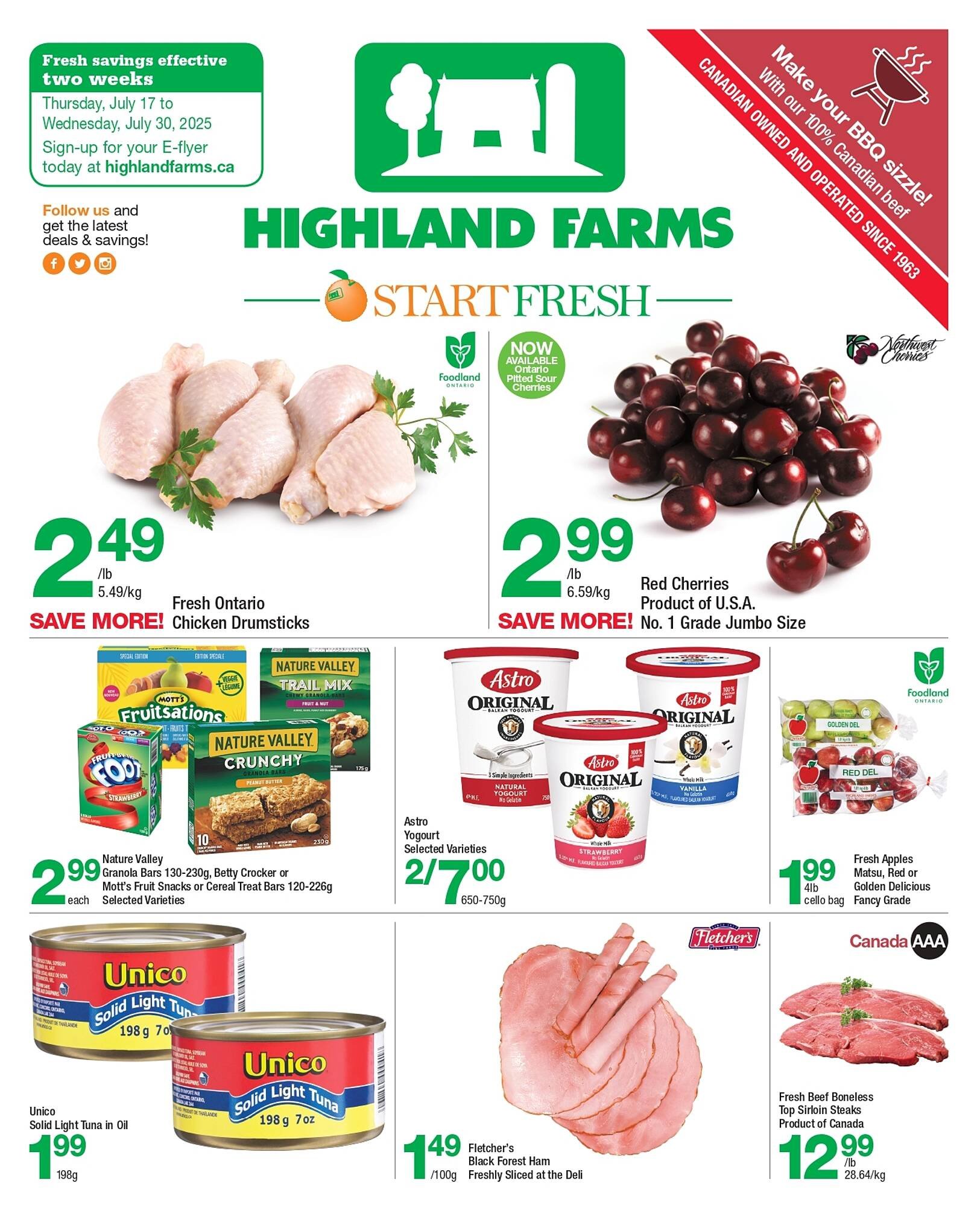Highland Farms flyer (2025-07-17 - 2025-07-23) | 1