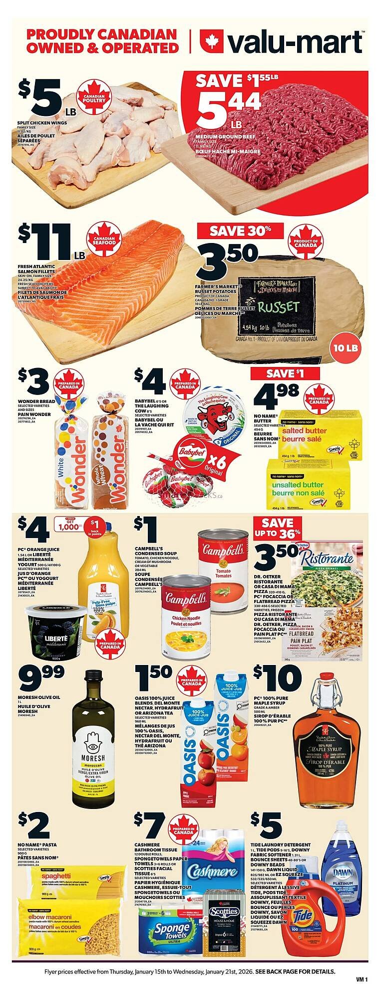 Valu-mart flyer (2026-01-15 - 2026-01-21) | 1