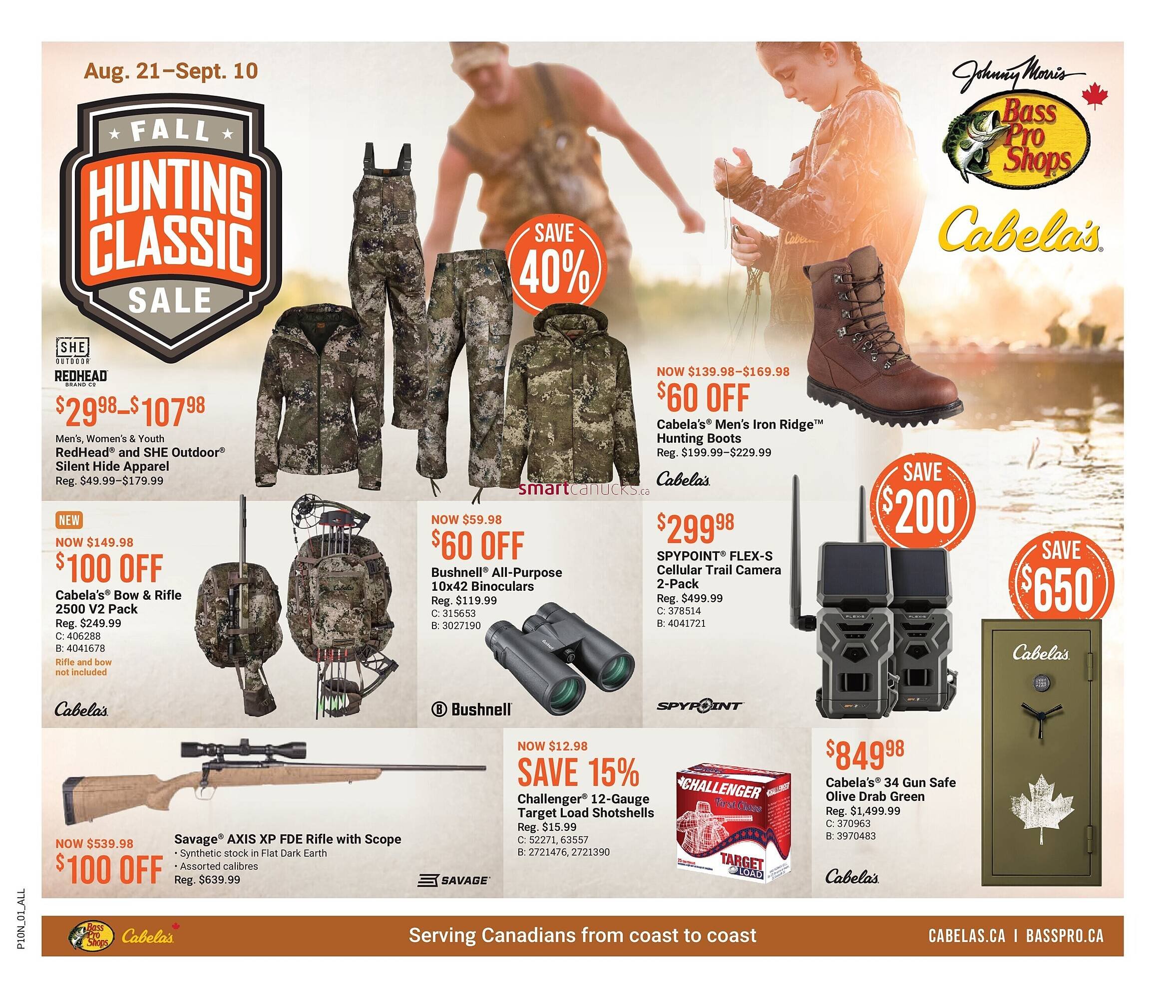 Cabela&#039;s flyer (2025-08-21 - 2025-08-27) | 1