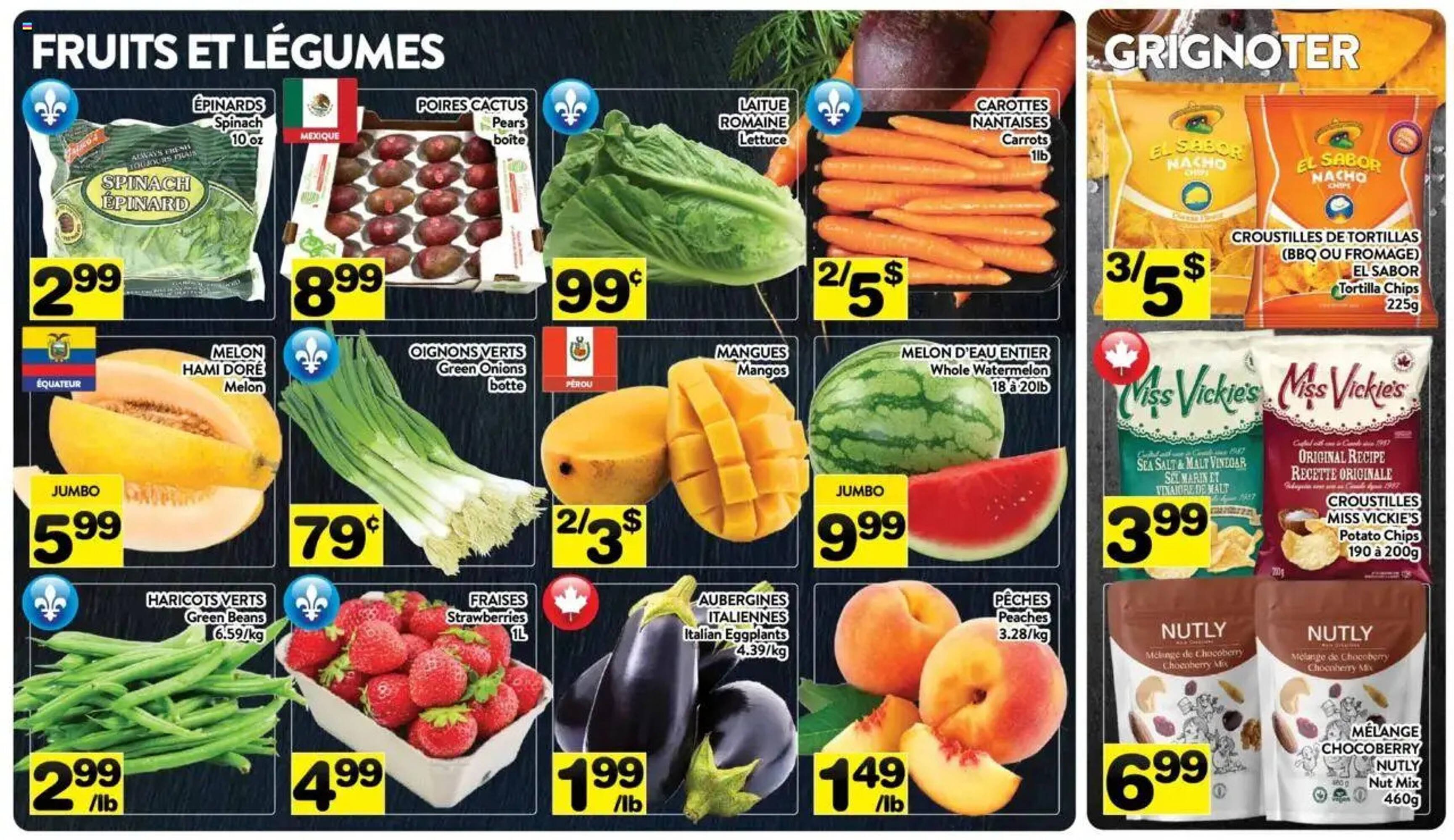 Supermarché PA flyer