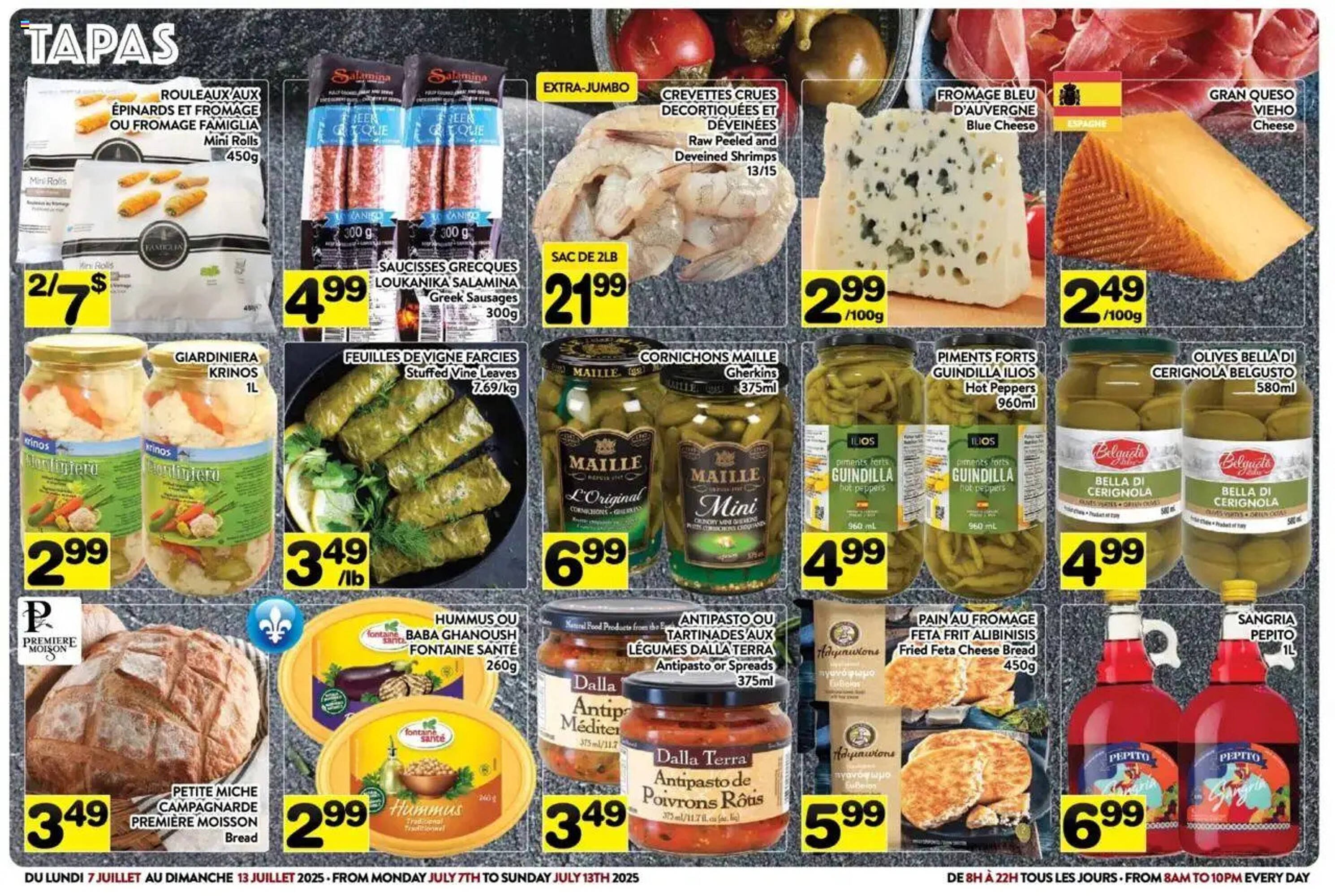 Supermarché PA flyer