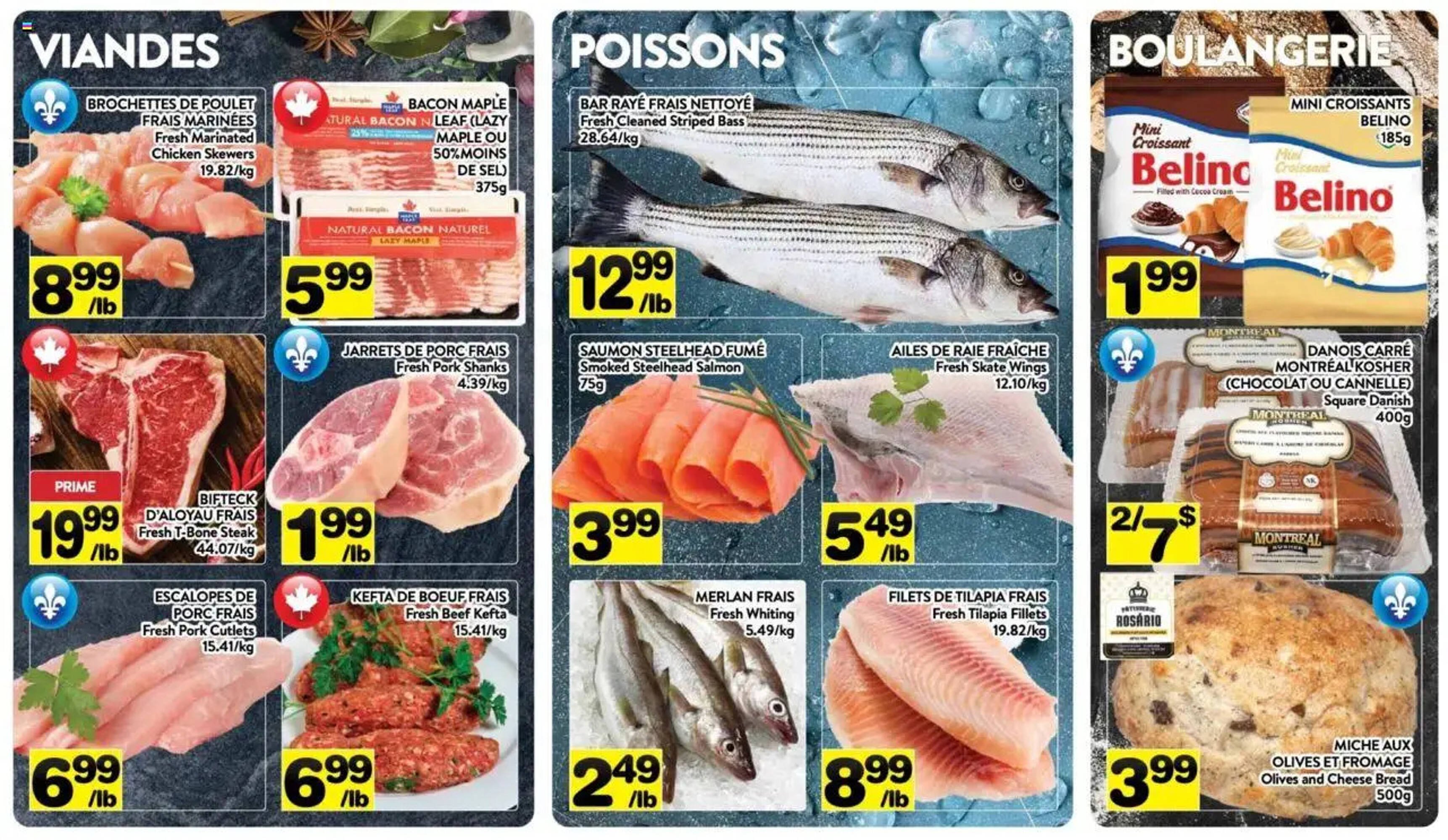 Supermarché PA flyer