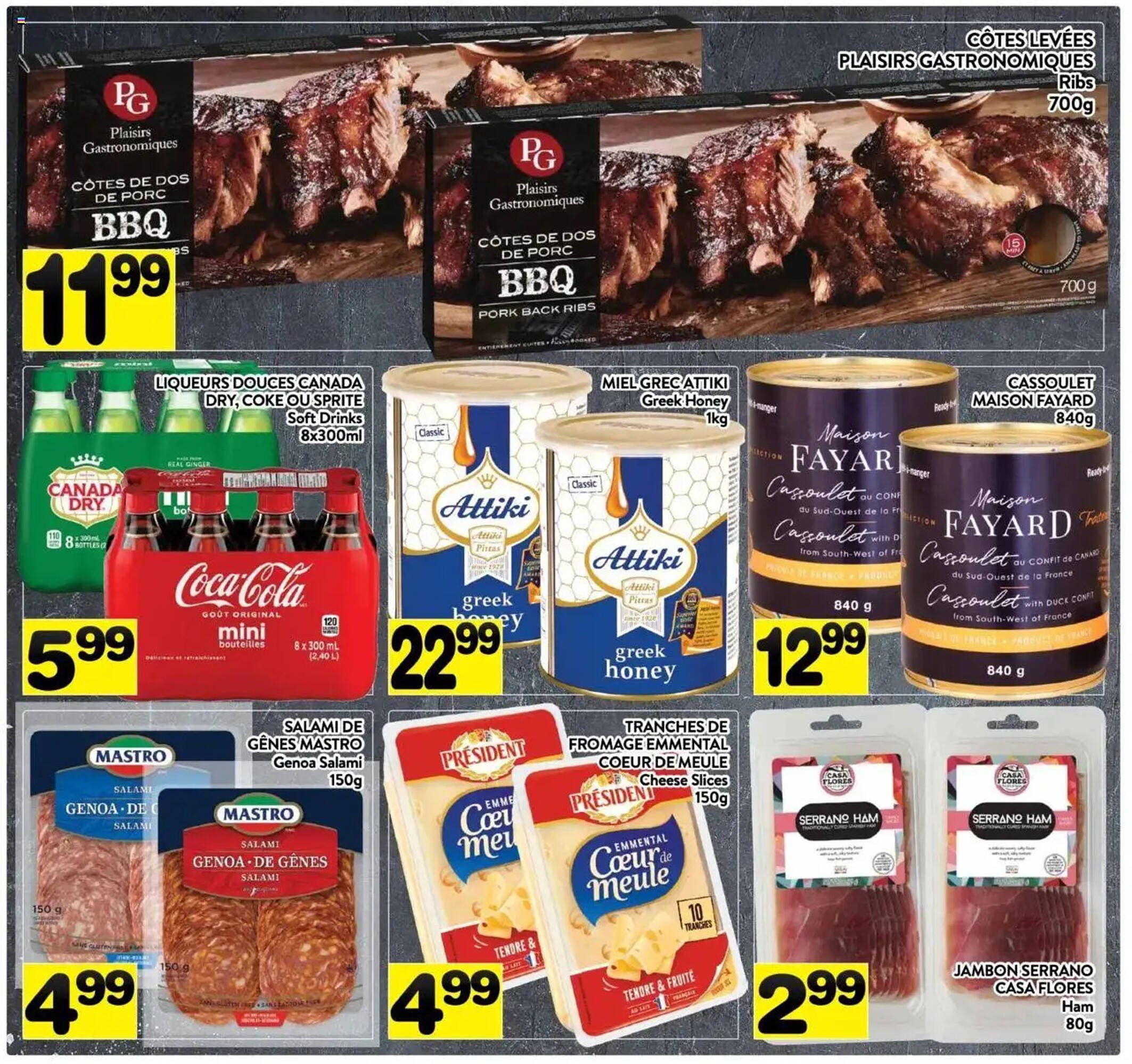 Supermarché PA flyer