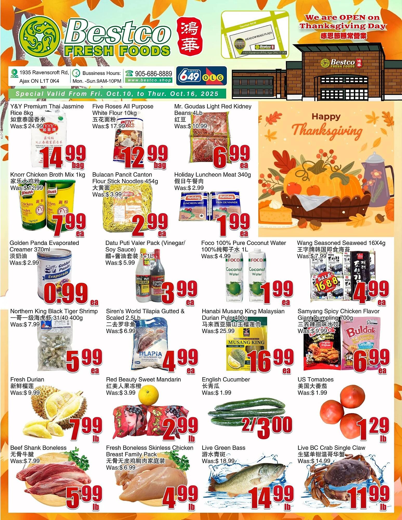Bestco Food Mart flyer (2025-10-10 - 2025-10-16) | 1