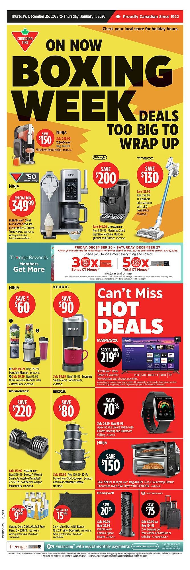 Canadian Tire flyer (2025-12-25 - 2026-01-02) | 1