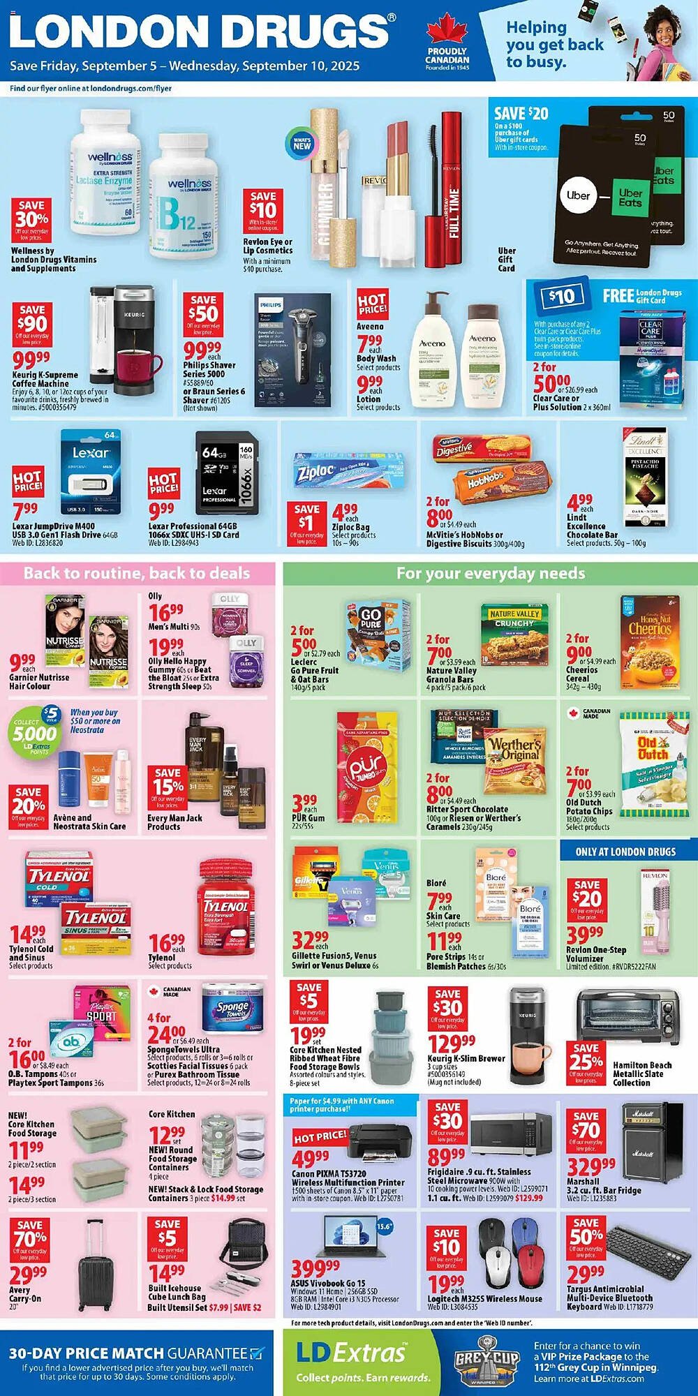 London Drugs flyer (2025-09-05 - 2025-09-11) | 1