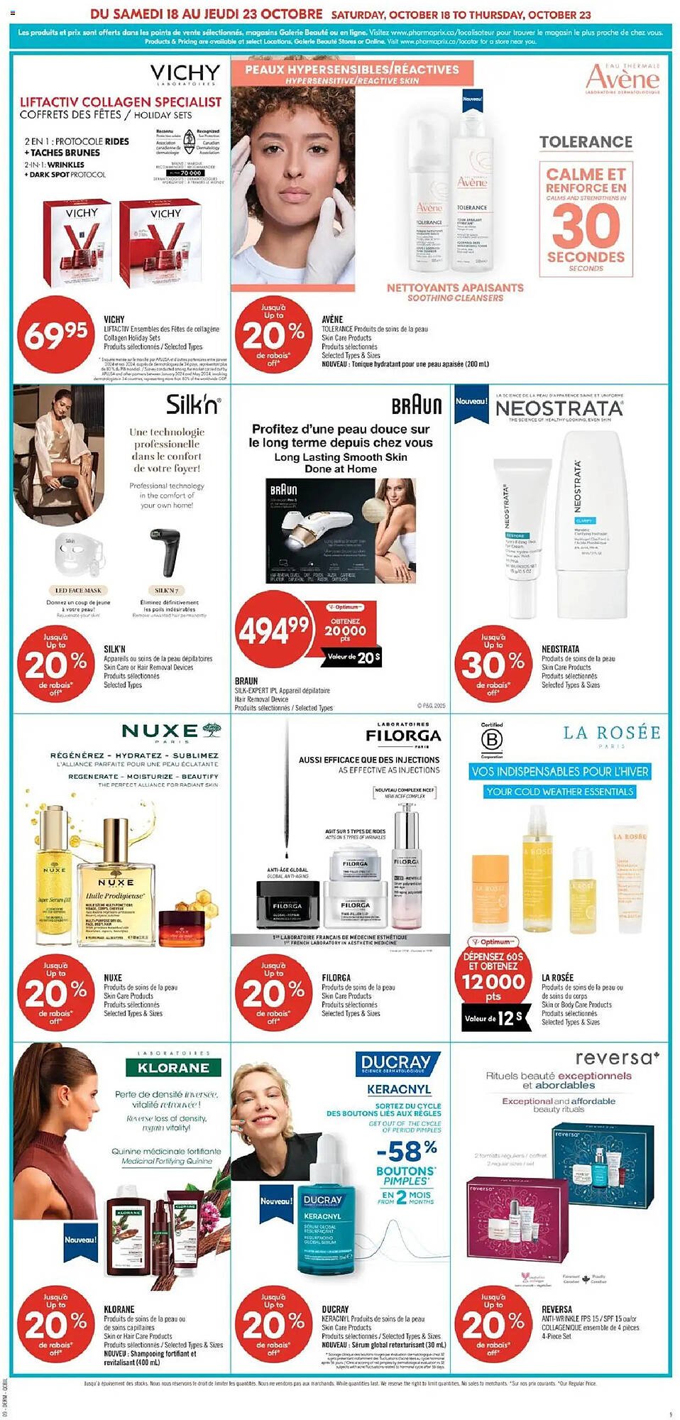 Pharmaprix flyer