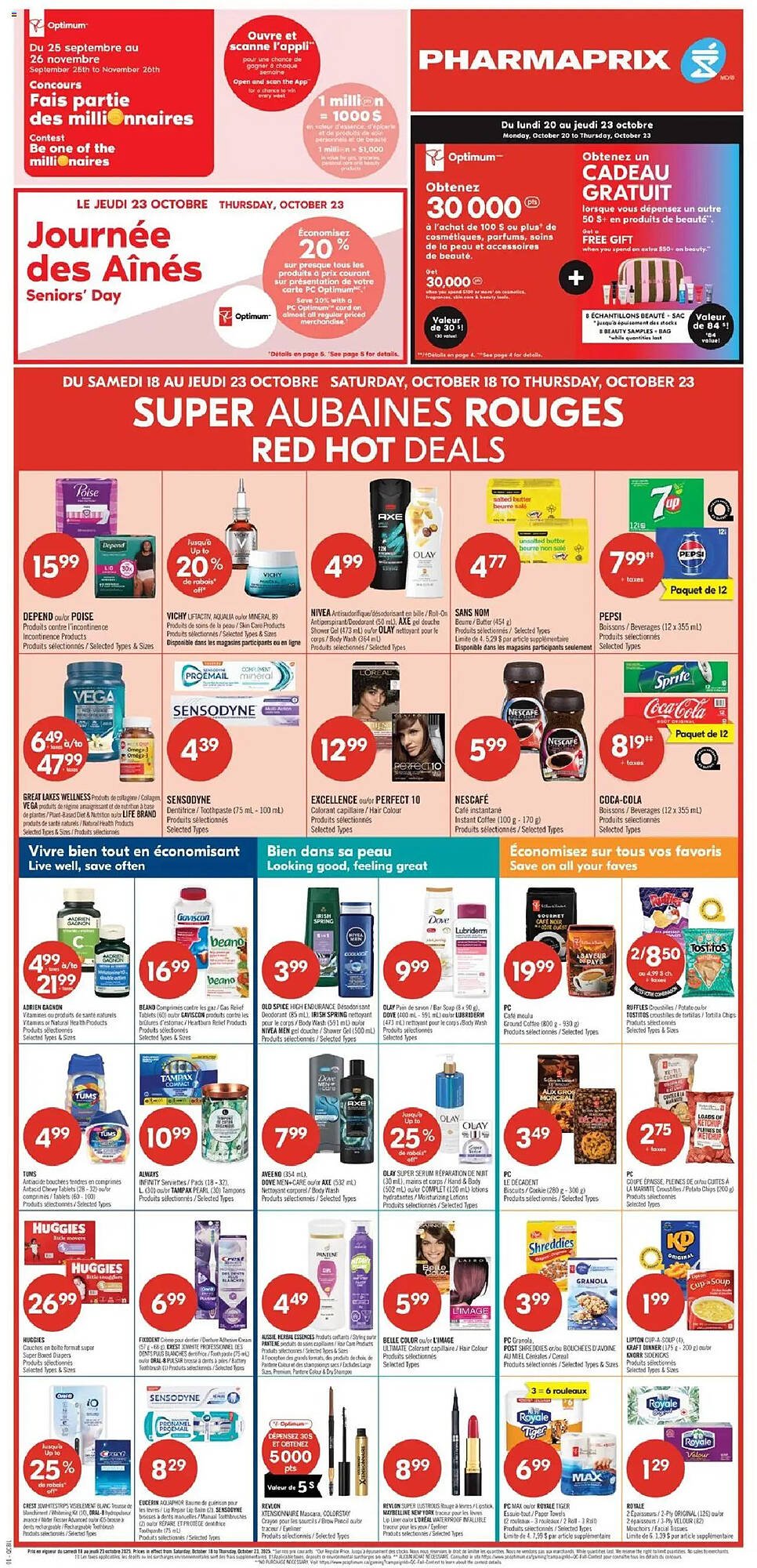 Pharmaprix flyer