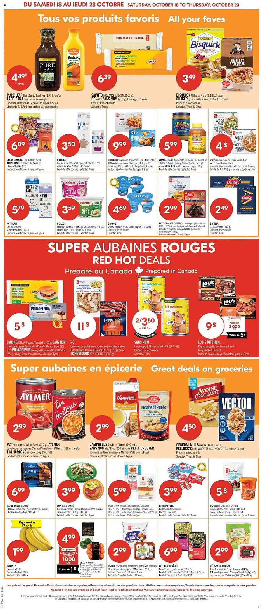 Pharmaprix flyer