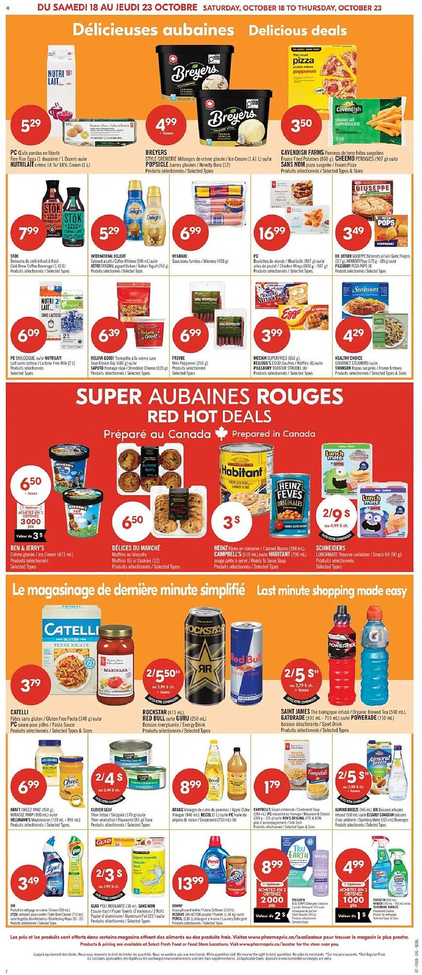 Pharmaprix flyer